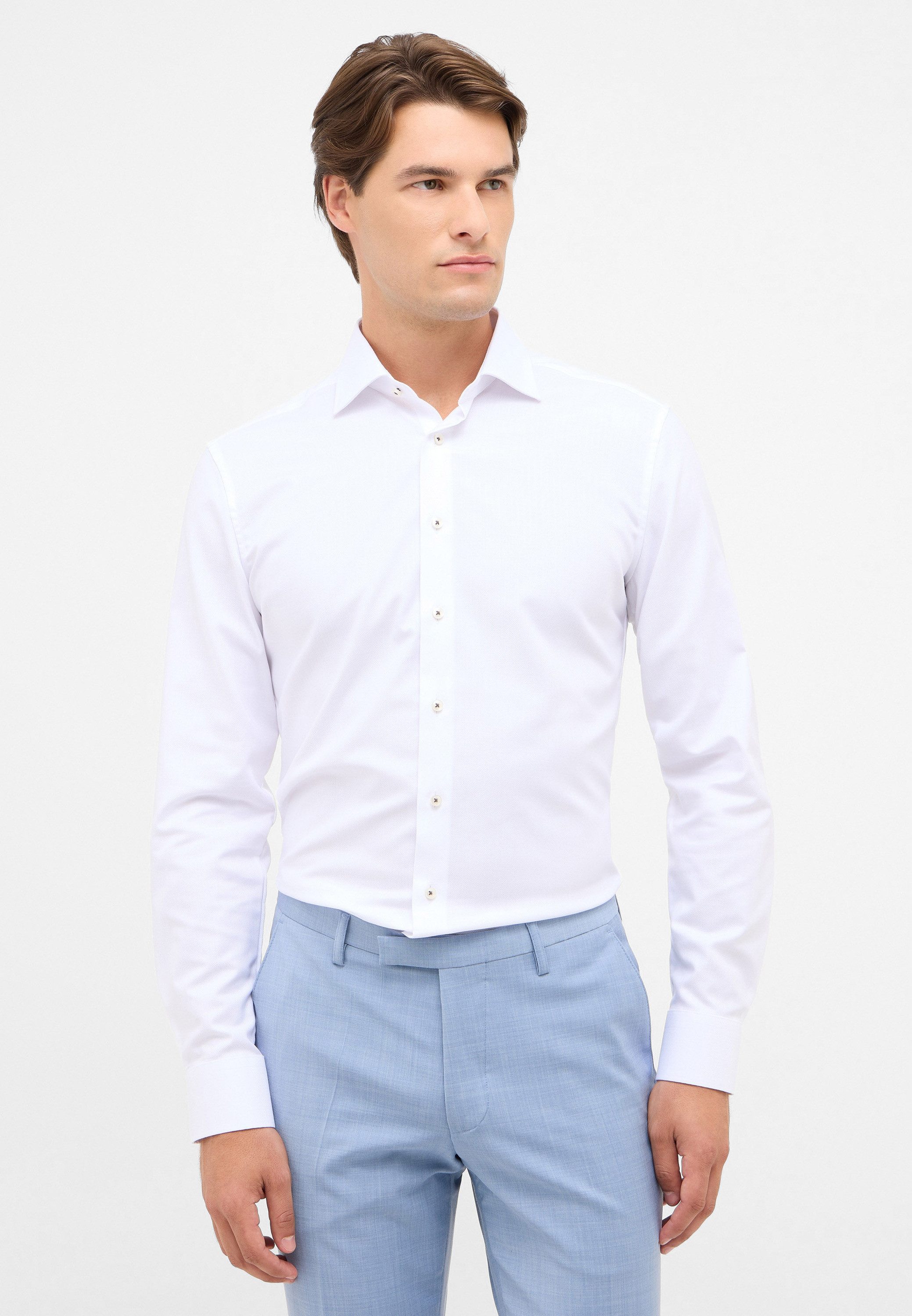 Eterna Langarmhemd SLIM FIT NON IRON (bügelfrei) günstig online kaufen