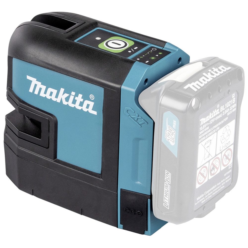 Makita Nivelliergerät Makita Kreuzlinienlaser Reichweite (max): 35 m, (SK105GDZ)