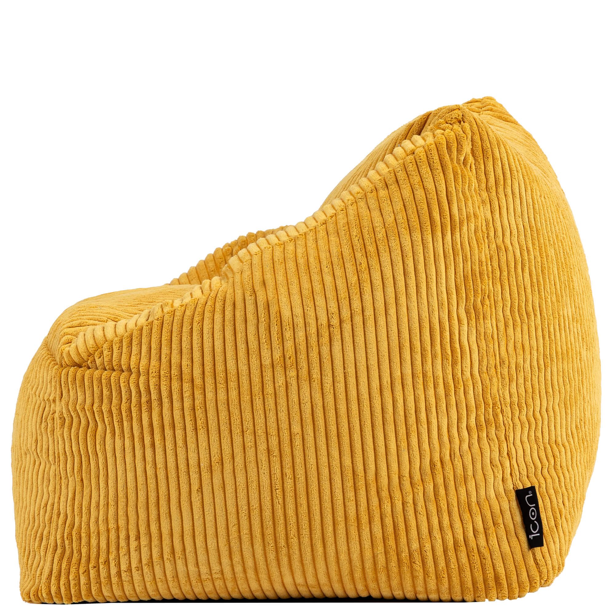 icon Sitzsack Kinder aus Cord Flauschig „Natalia“, 55x44cm, Made in Germany, für Kinderzimmer – Bild 5 von 5