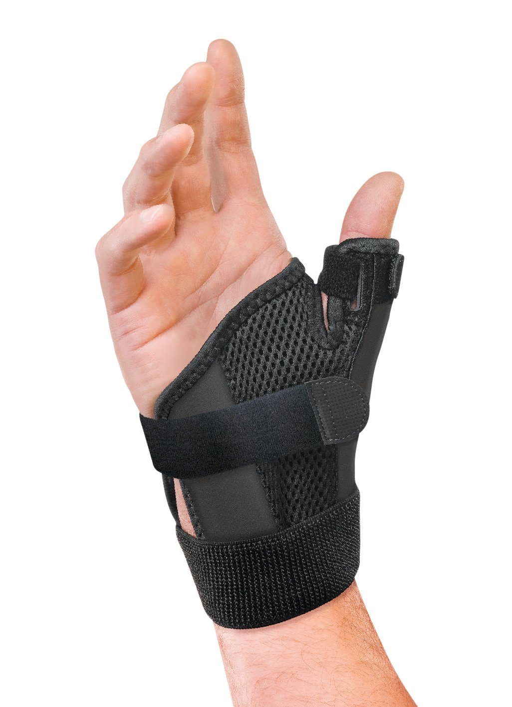 Mueller Sports Medicine Daumenbandage Thumb Stabilizer, mit Kunststoffschiene, Universalgröße