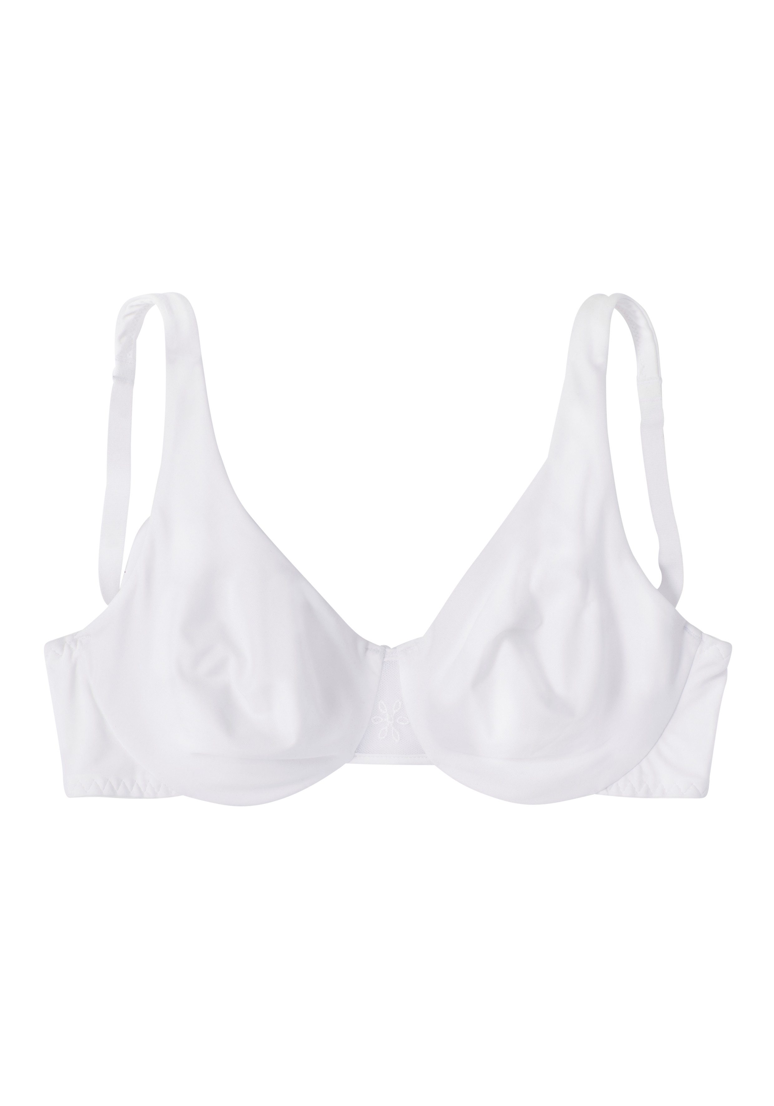 Nuance by Lascana T-Shirt-BH, BH mit Bügel im High-Apex-Design (Packung, 2 Stück) mit nahtlosen Cups, große Größen – Bild 3 von 5