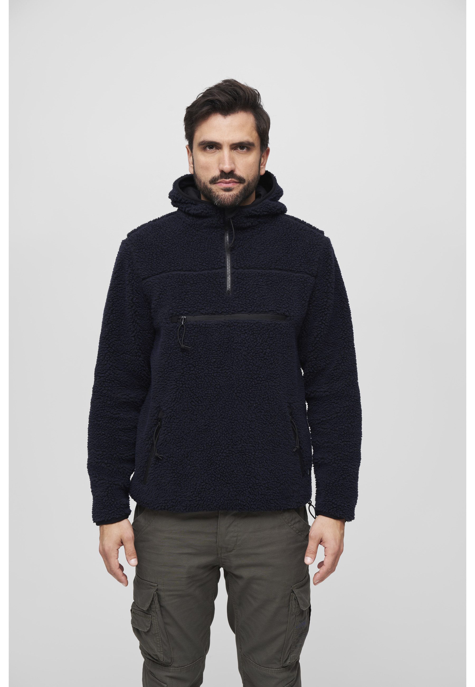 Brandit Anorak Brandit Herren Teddyfleece Worker Pullover (1-St)