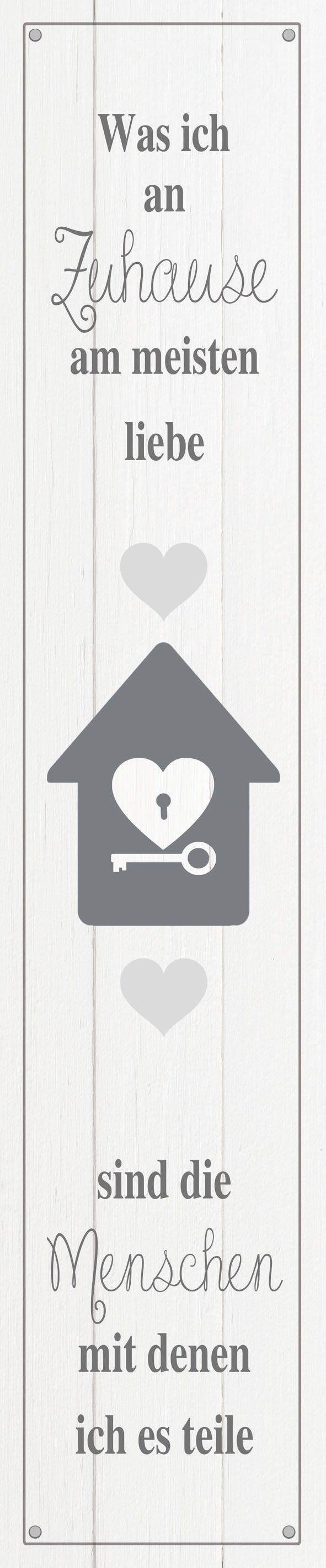 Bönninghoff Leinwandbild Zuhause, (1 St) günstig online kaufen