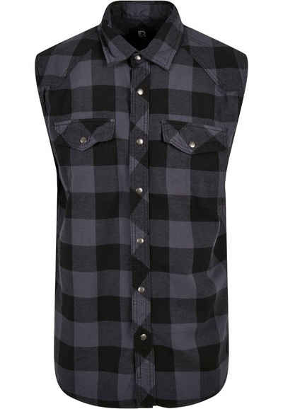 Brandit Jerseyweste Brandit Herren Checkshirt Sleeveless (1-tlg)