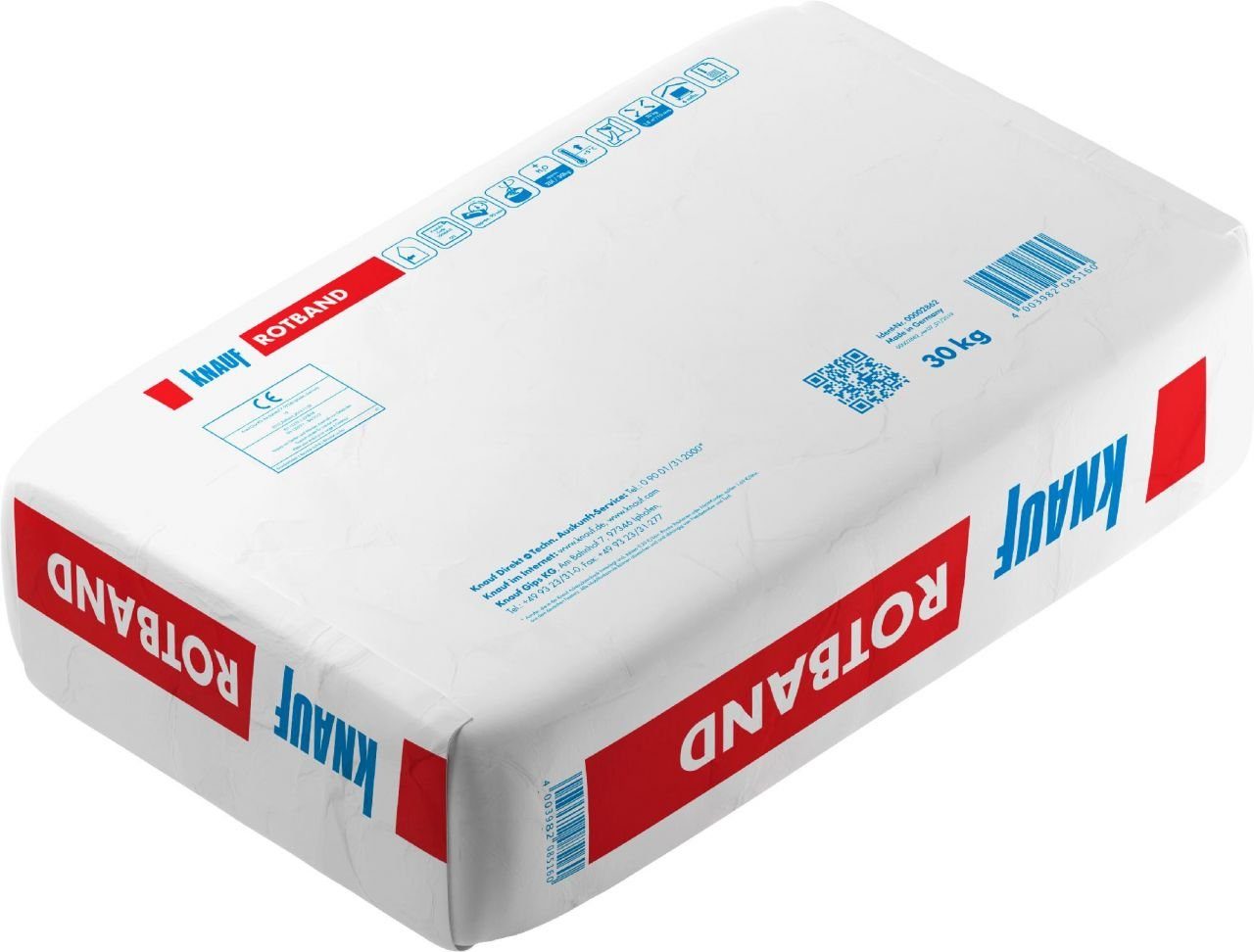 KNAUF Gips-Kalk-Putz Knauf Rotband Haftputzgips 10 kg – Bild 4 von 4