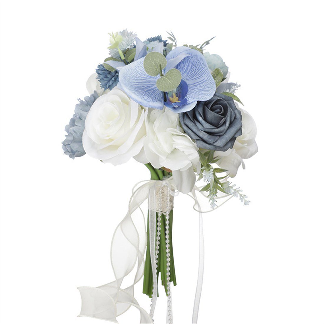 künstlichen Brautstrauß, Kunstblumenstrauß Hochzeit Simulierte Requisiten, Blumenstrauß DÖRÖY