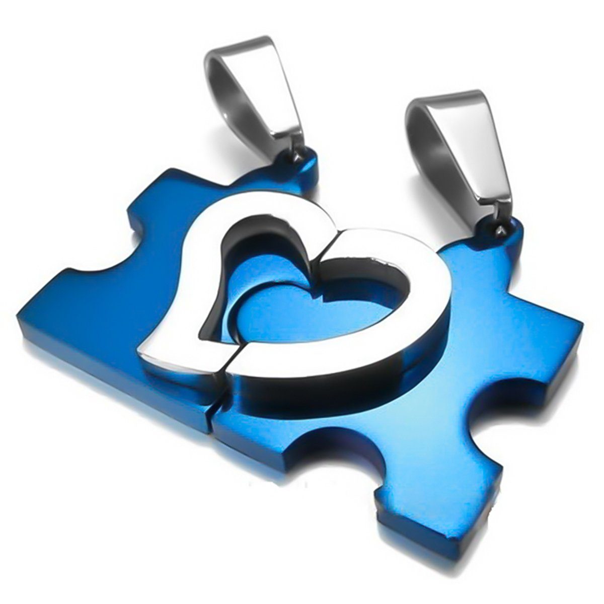 Schmuck-Elfe Partnerkette Puzzle Harmonie (Set), 4tlg. Set