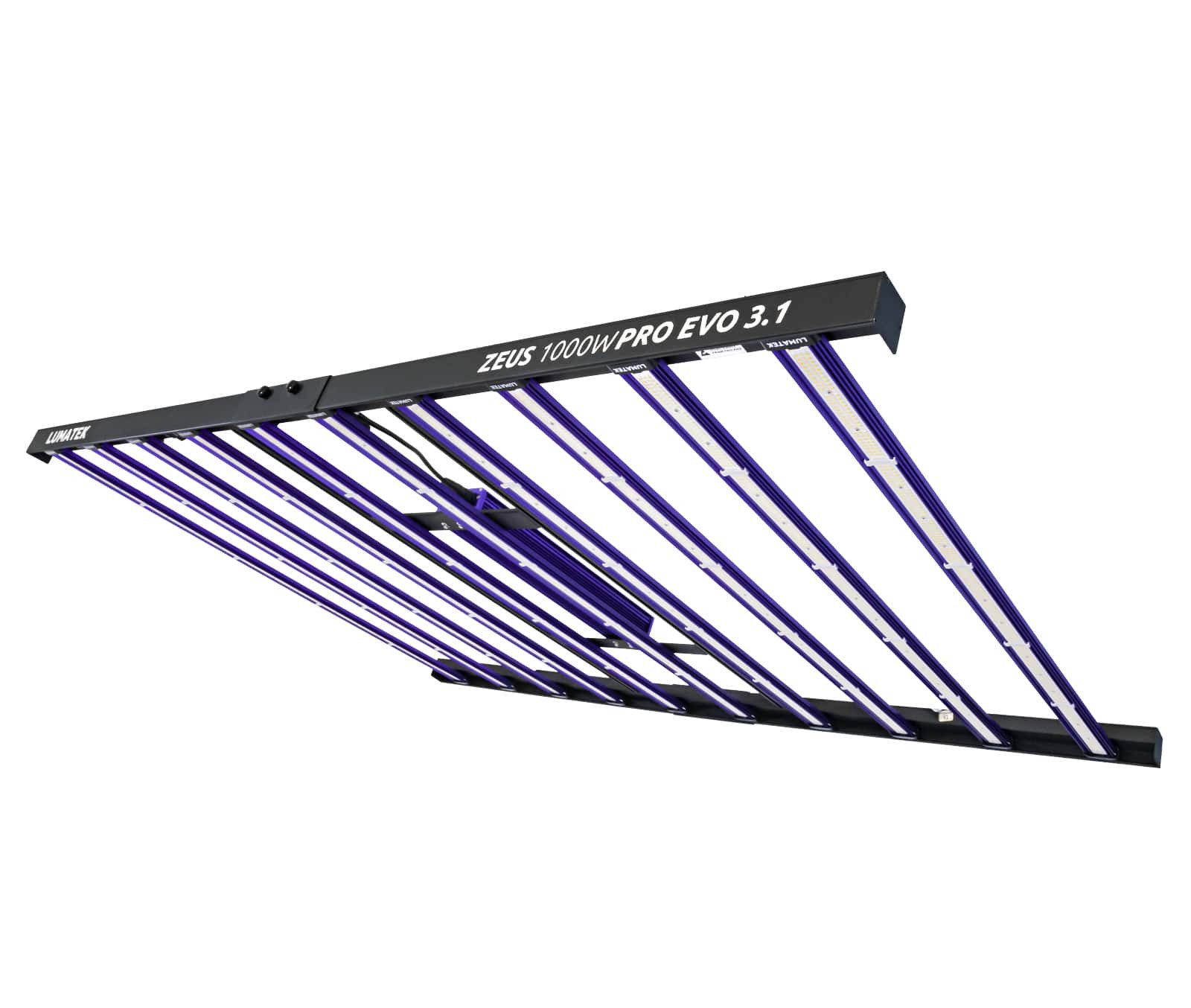 Lumatek Pflanzenlampe Lumatek Zeus 1000W Pro Evo 3.1 - Profi Grow LED Leuchte - 3,1 µmol/J, LED wechselbar, LED Leuchte für den professionellen Einsatz