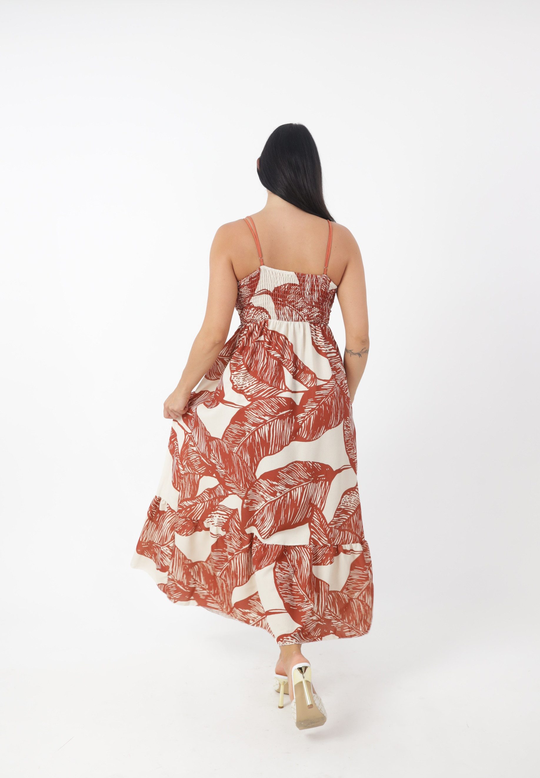 Elara Sommerkleid Kleid mit Muster