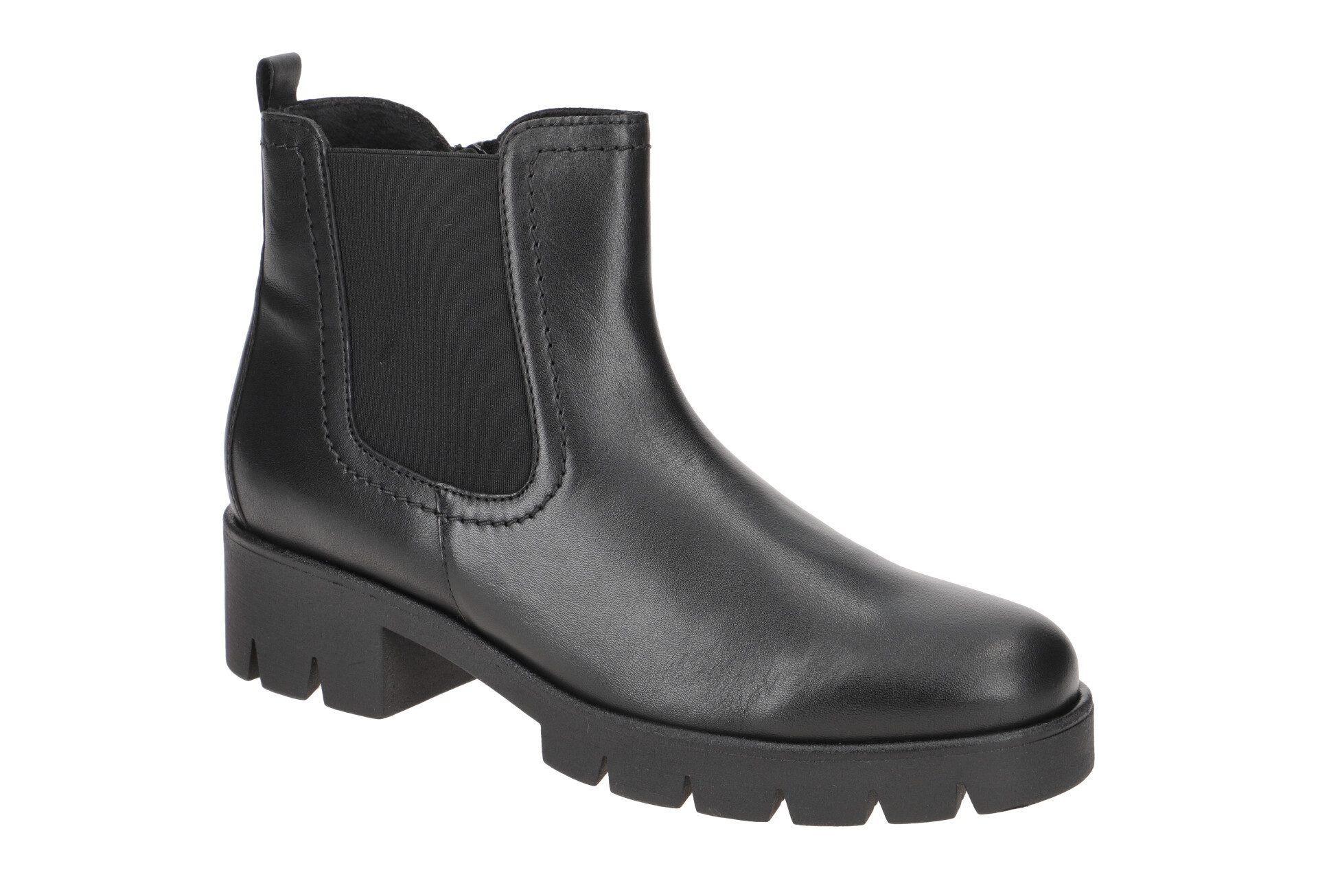 Gabor Chelseaboots, Plateau, Herbstboots, Stiefelette mit angesagter Profilsohle