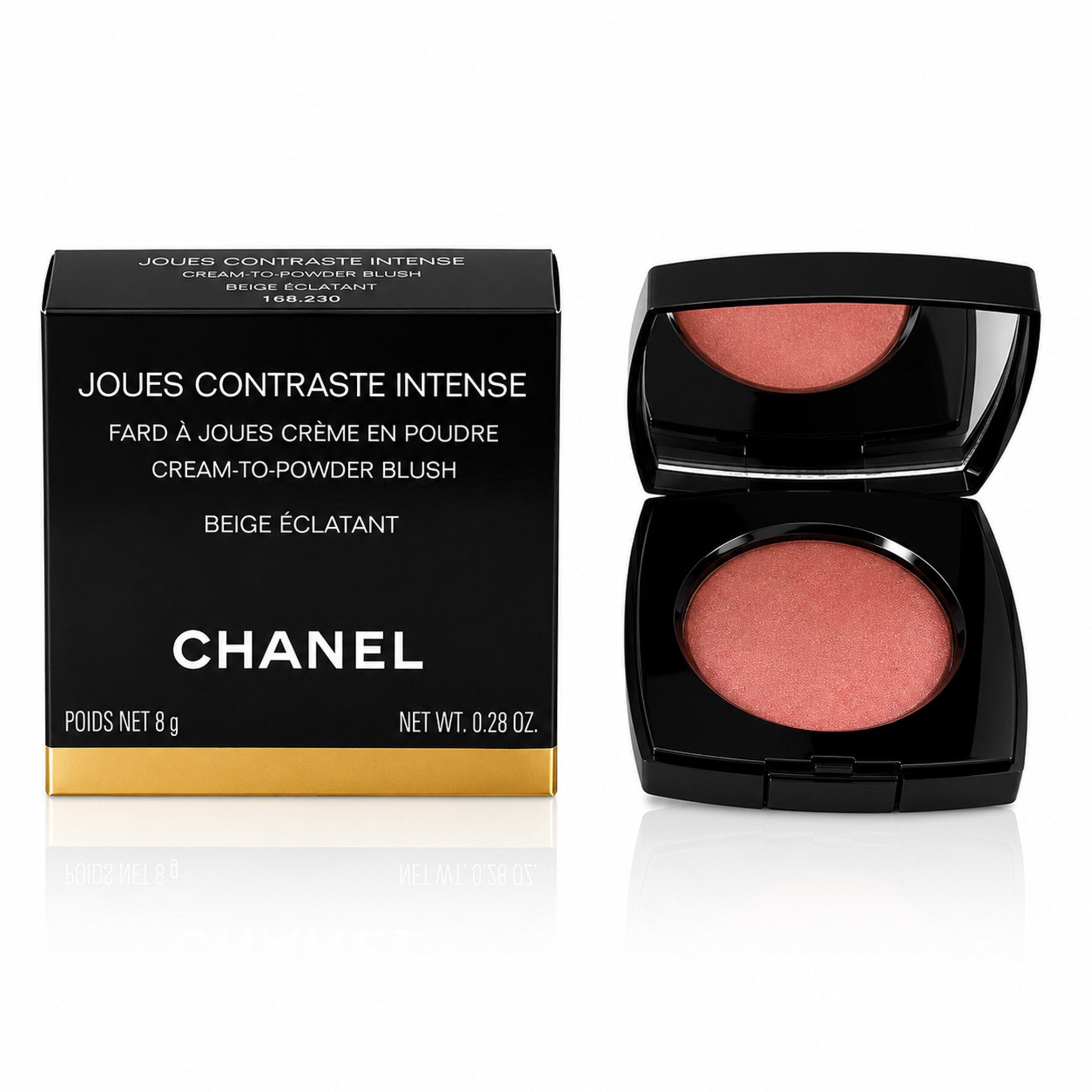 CHANEL Rouge Chanel Joues Contraste Intense Beige Eclatant Cream-To-Powder Blush