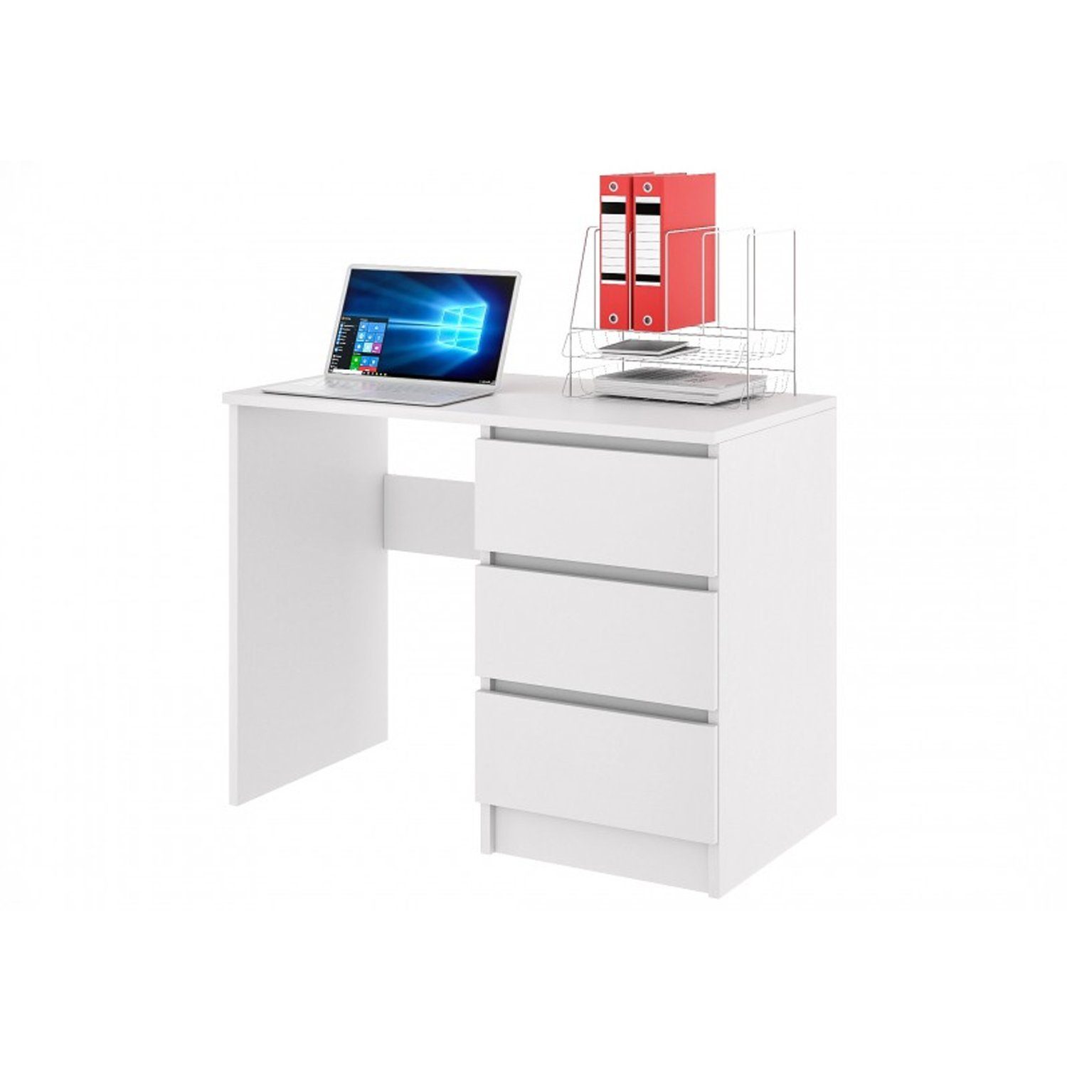 pressiode Schreibtisch Schreibtisch Arbeitstisch Computertisch Laptoptisch Büromöbel Bürtisch Weiß