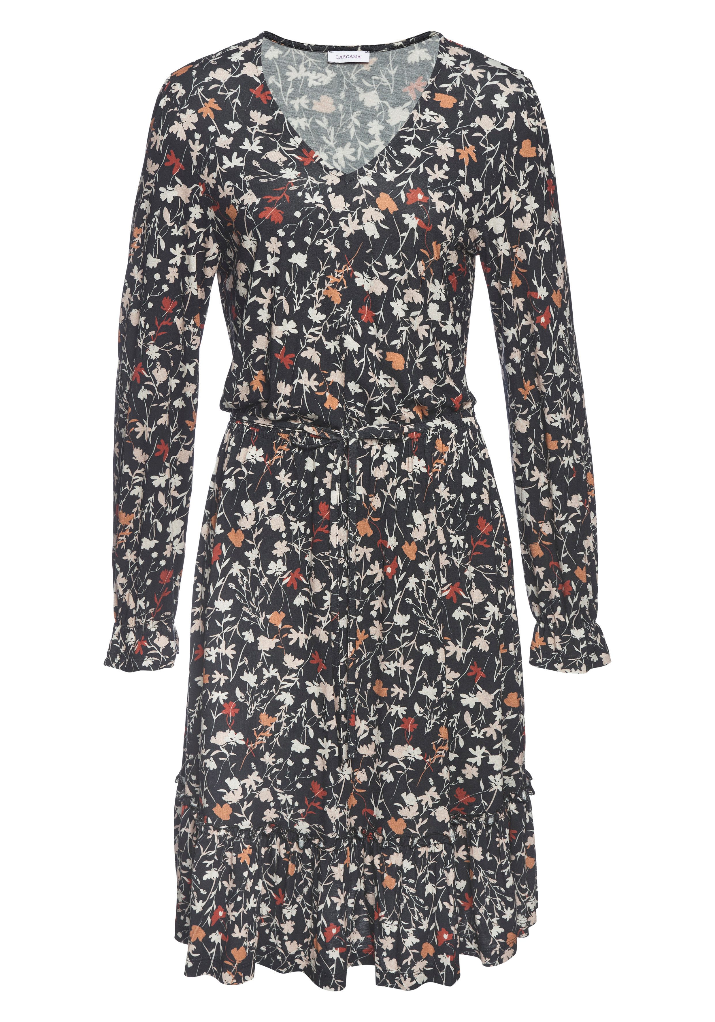 LASCANA Jerseykleid (mit Bindegürtel). € 39,99