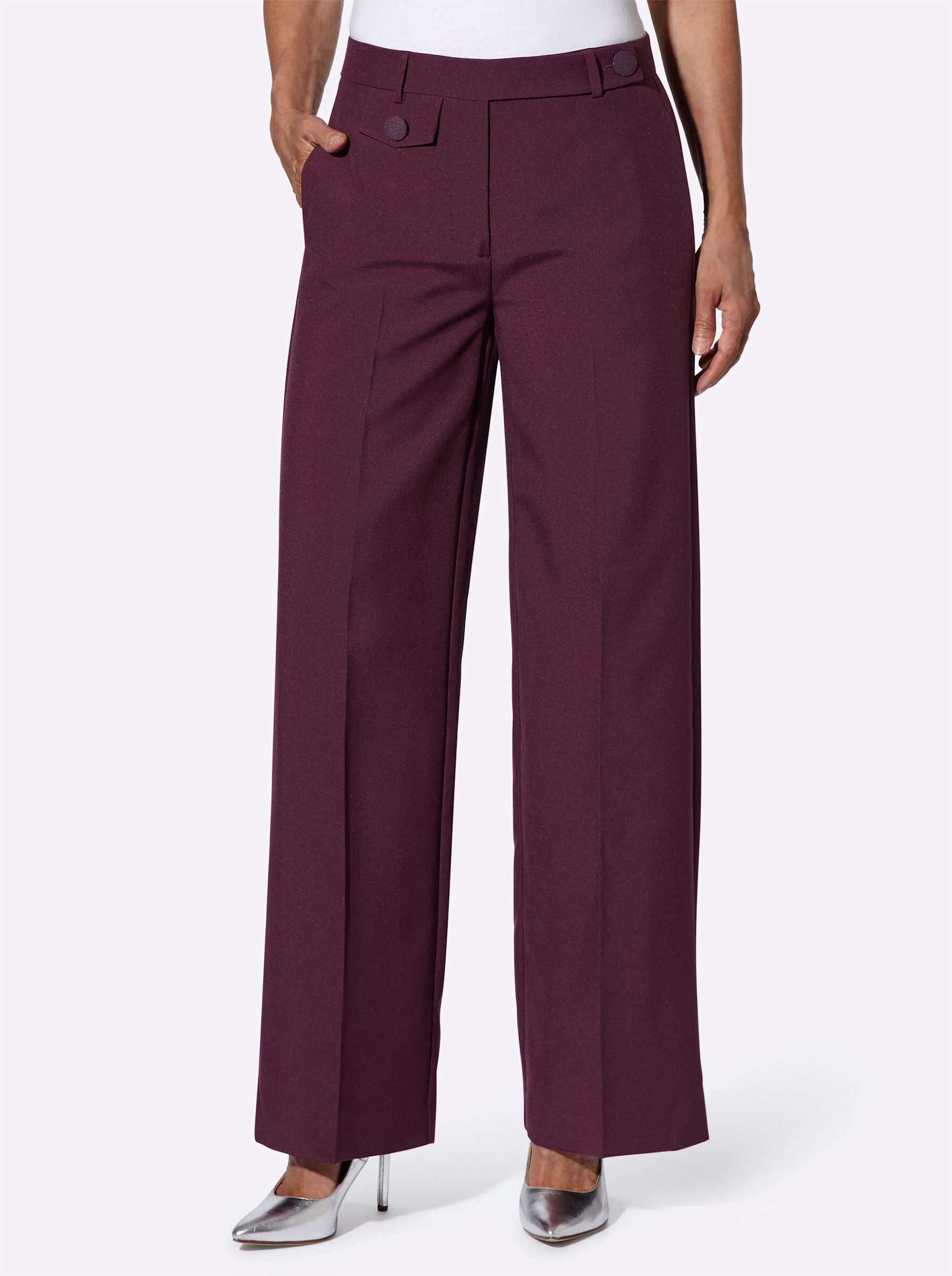 Sieh an! Jerseyhose Hose Innenbeinlänge ca. günstig online kaufen
