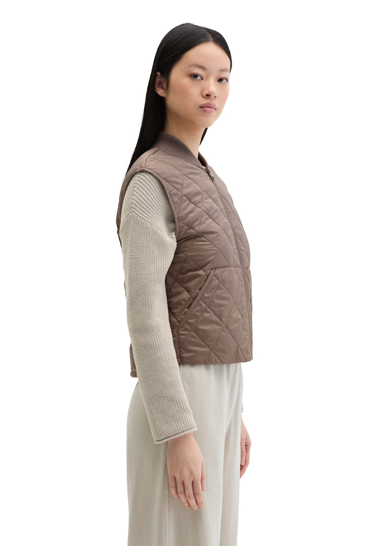 Marc O'Polo Steppweste aus recyceltem Polyester