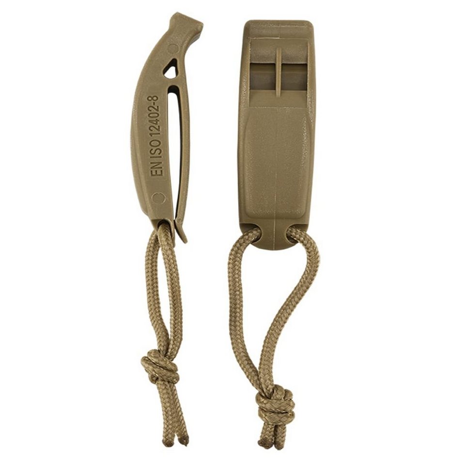 Brandit Handtasche Accessoires Signal Whistle Molle 2 Pack (1-tlg), Ideal  für Militär, Behörden, Jagd, Camping, Outdoor und Trekking