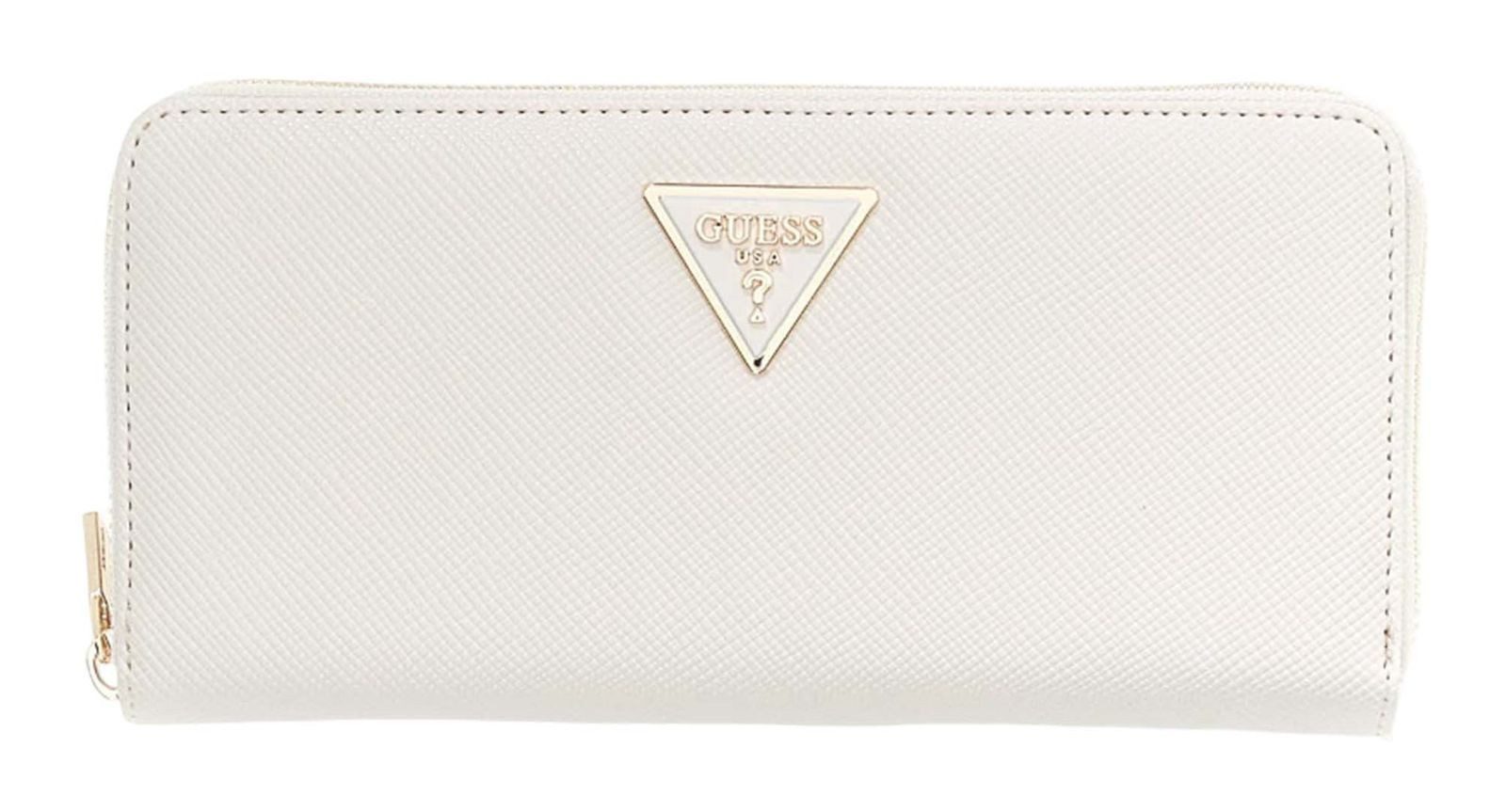 Guess Geldbörse SWZG7459146 LAUREL II SLG LARGE ZIP AROUND Woman (Stück, 1-tlg., 1), Logoschriftzug
