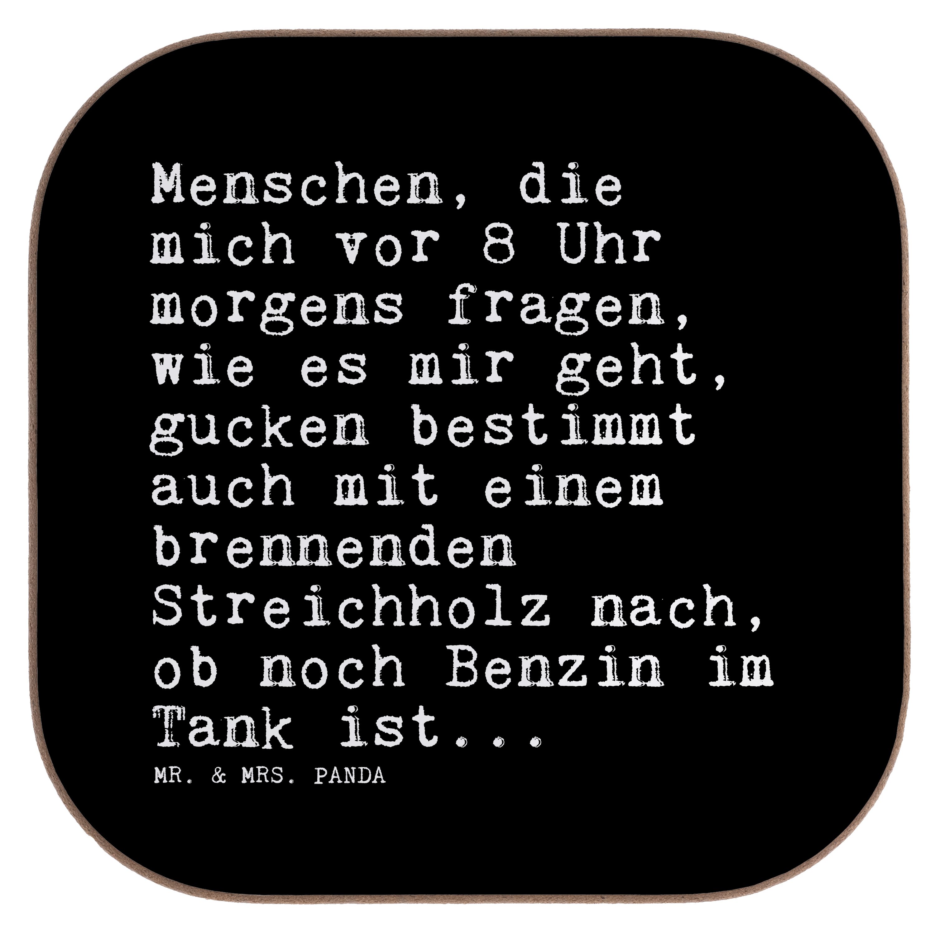 Mr. & Mrs. Panda Getränkeuntersetzer »Menschen, die mich vor