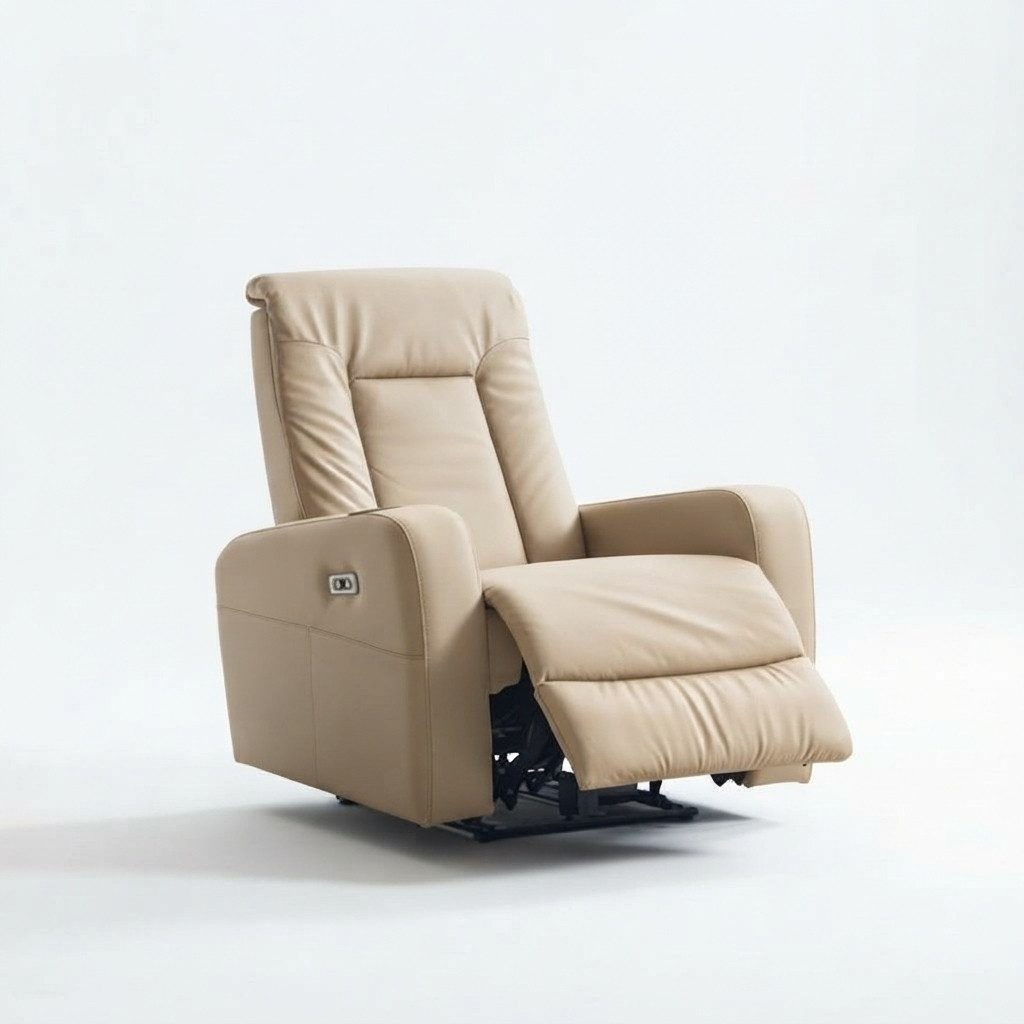 JVmoebel Relaxsessel Exklusiver weißer Sessel aus Textil für modernes Wohnen (1-St., Sessel), Made in Europa
