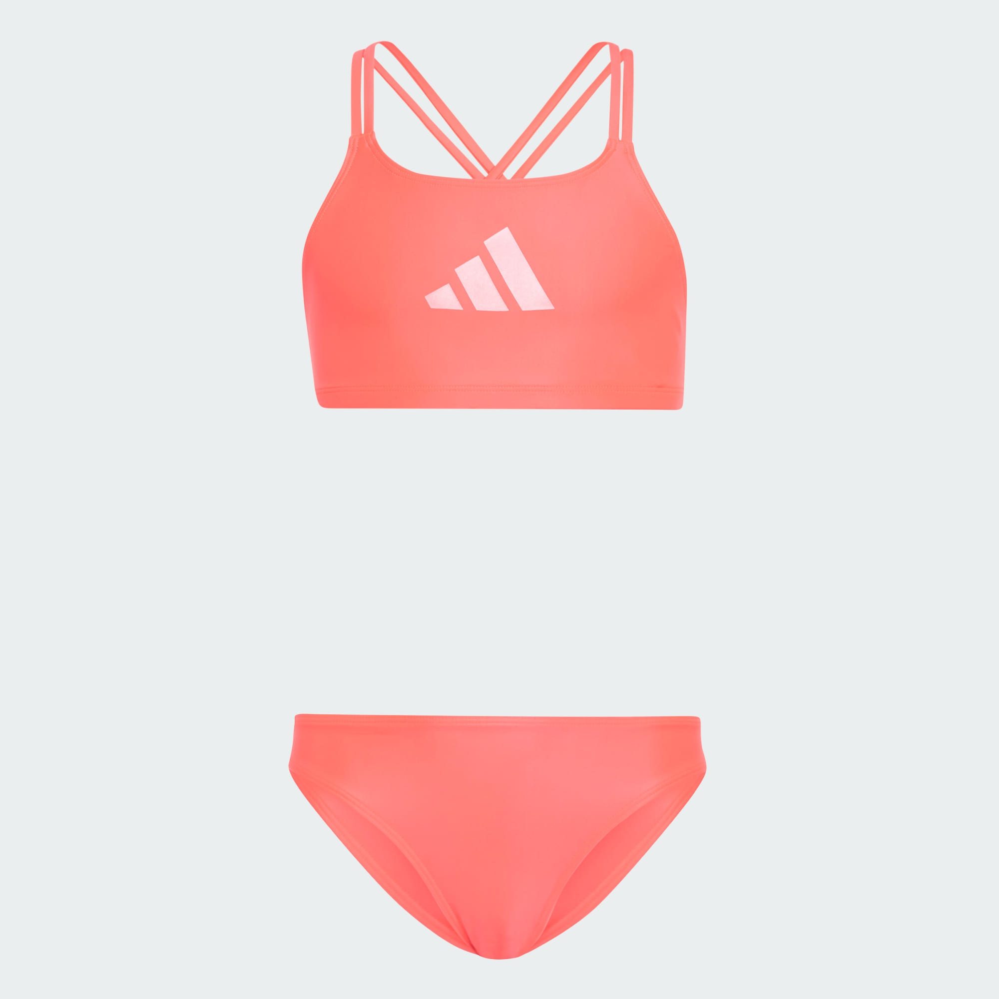 adidas Sportswear Bustier-Bikini GLAM X-BACK KIDS BIKINI SET (1-St)