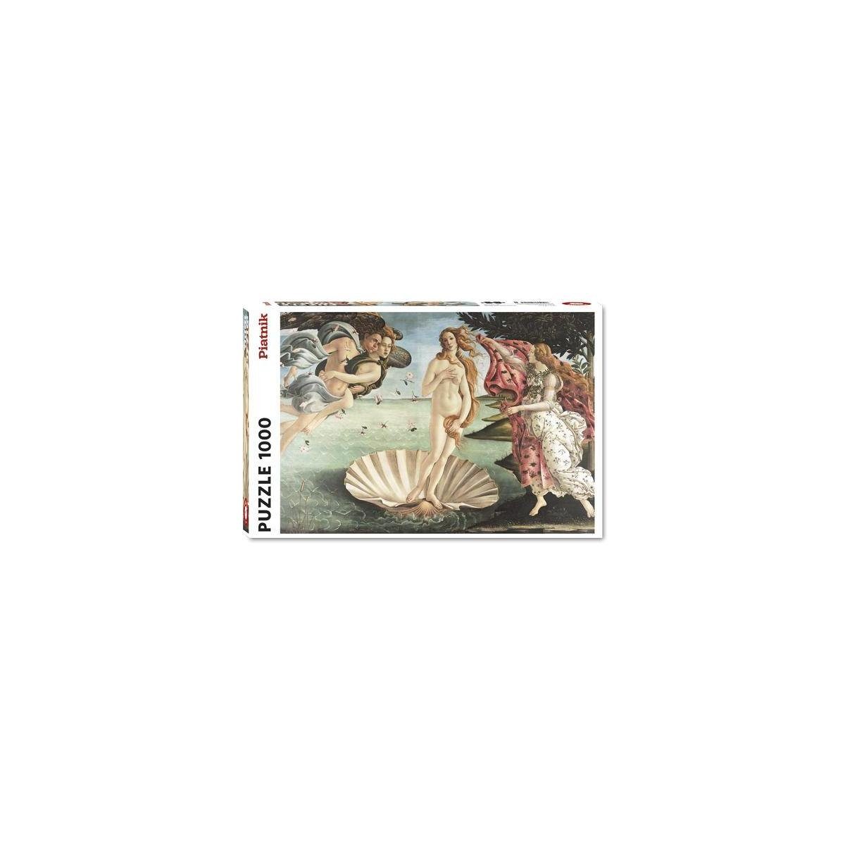 Piatnik Puzzle 5421 - Boticelli: Die Geburt der Venus - Puzzle, 1000 Teile, 1000 Puzzleteile