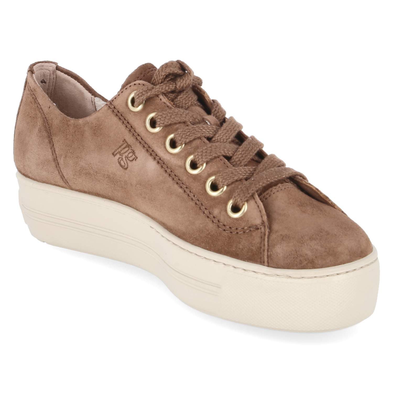 Paul Green Paul Green Sneaker Low 4790-849 Damen Rauleder brown Schnürschuh – Bild 5 von 5