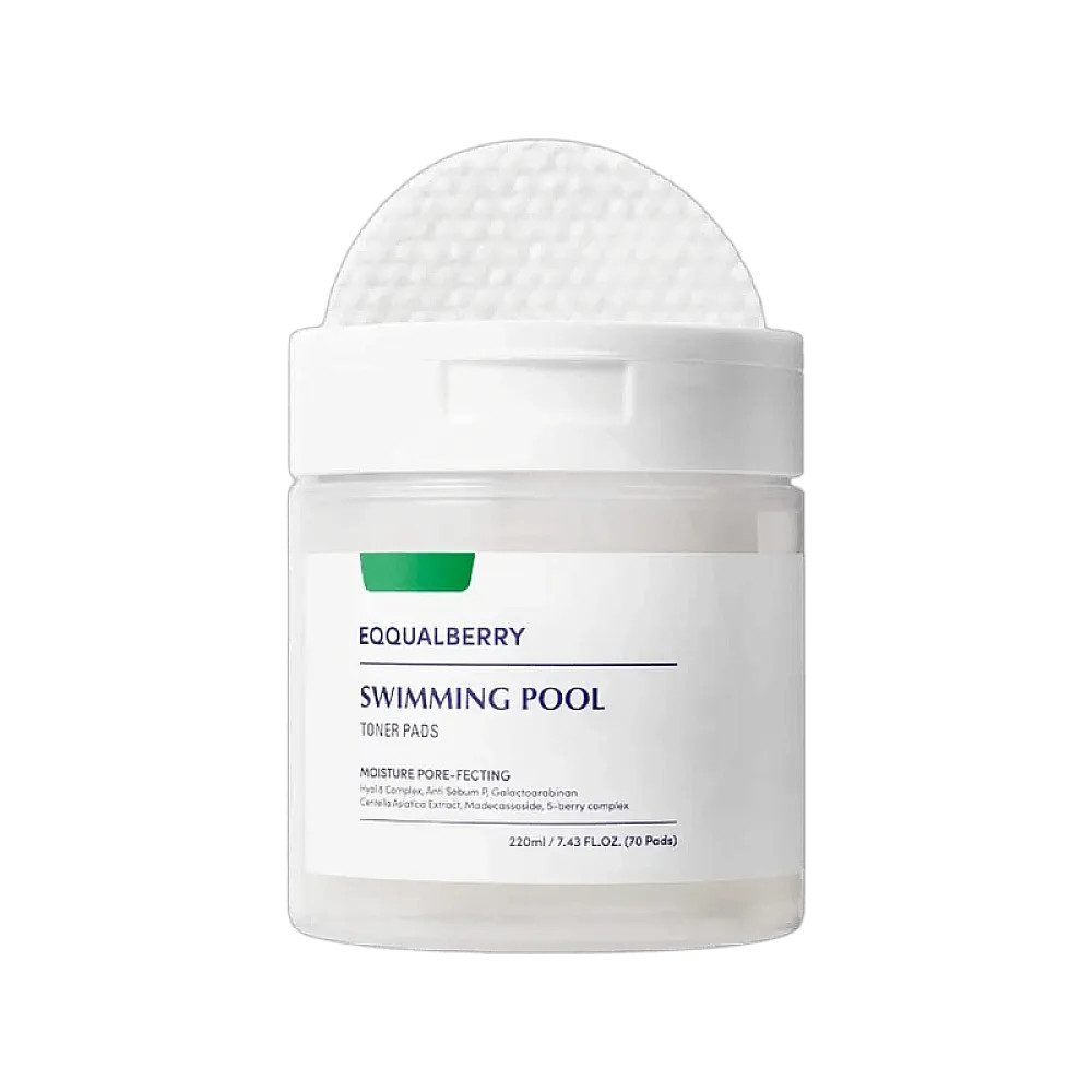 Eqqualberry Gesichtsreinigungstuch Eqqualberry Swimming Pool Toner Pads