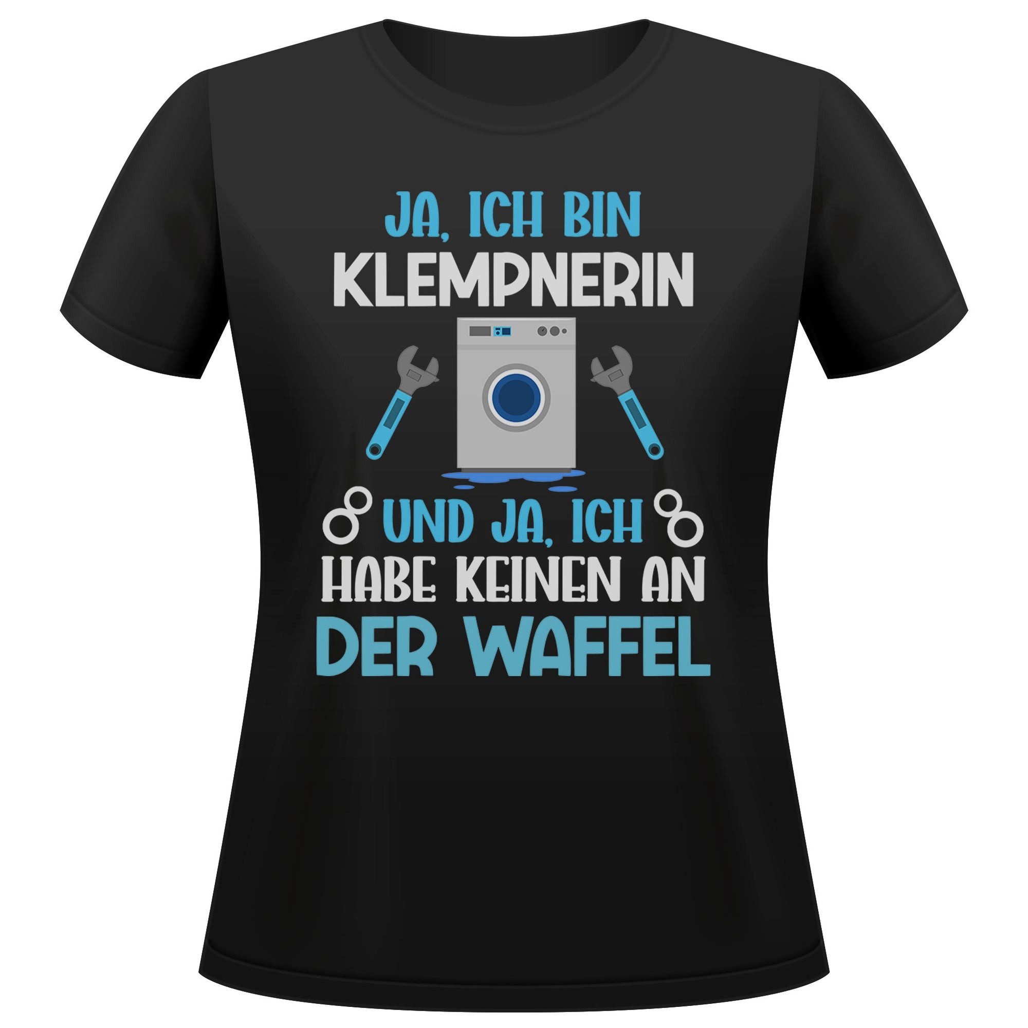 T-Shirt Klempnerin Geschenk Frauen Spruch Beruf Ausbildung Abschluss