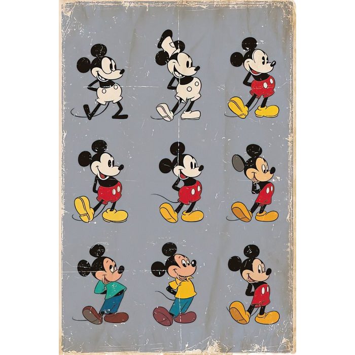 PYRAMID Poster Mickey Mouse Poster Evolution 61 x 91 5 cm