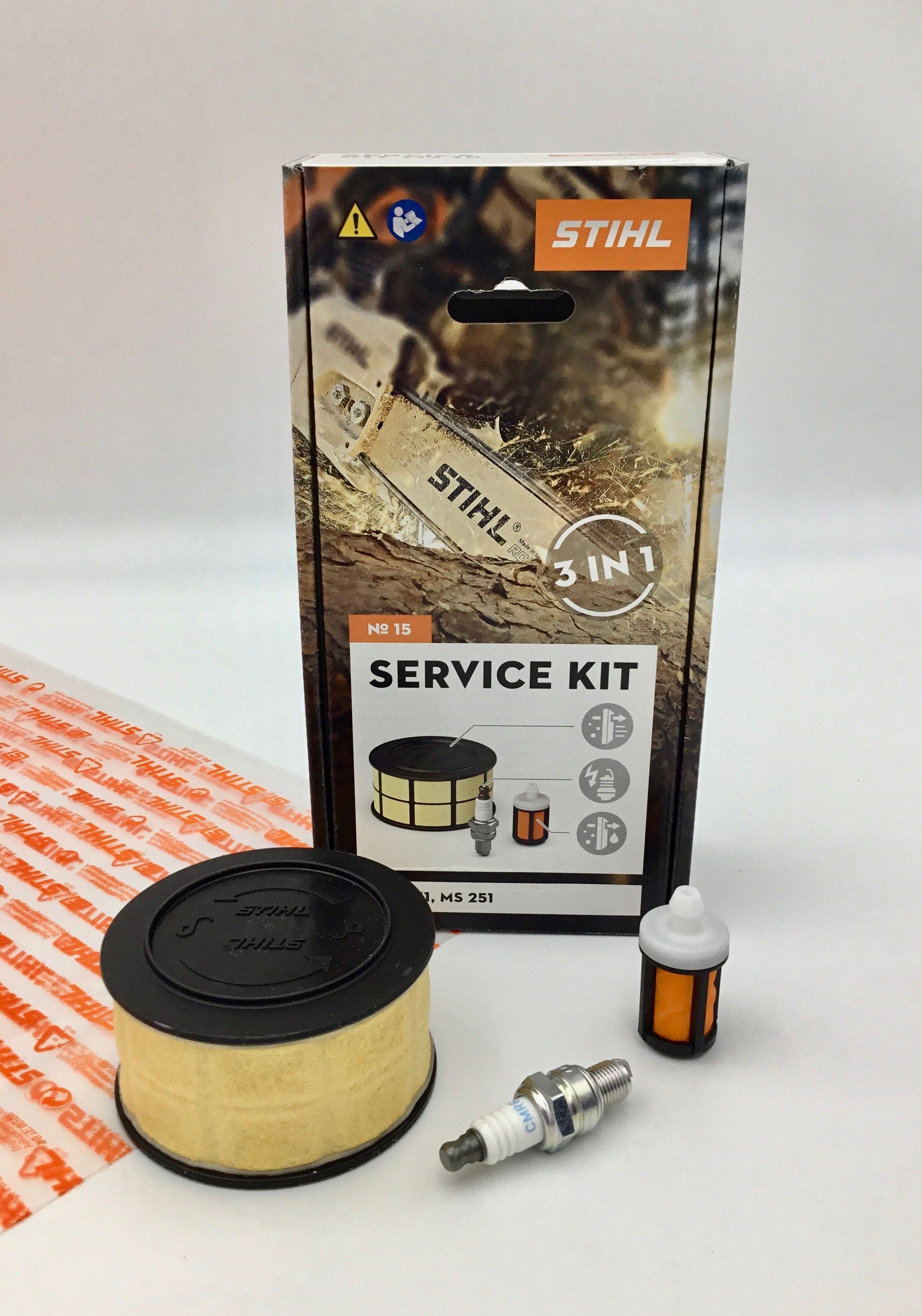 STIHL Ersatzfilter Service Kit 15 MS 231, MS 251 11430074100, Zubehör für  MS 231, MS 251