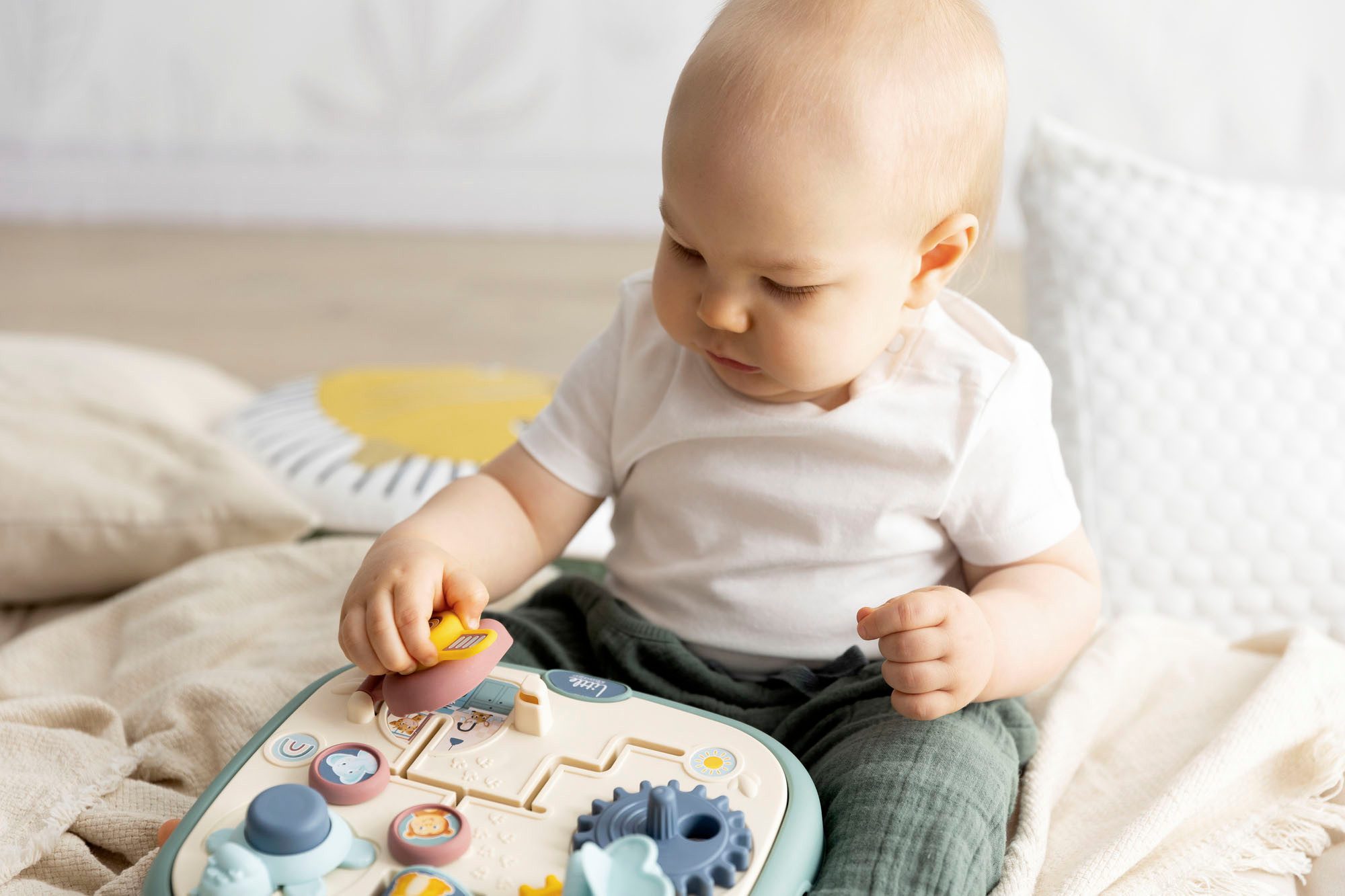 Smoby Lernspielzeug Little Smoby Activity Board, Made in Europe