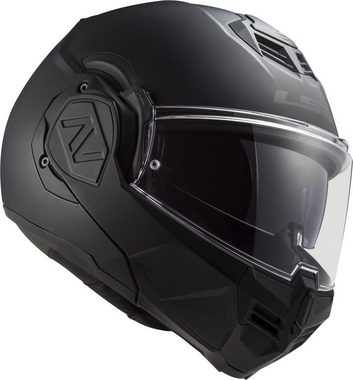 LS2 Motorradhelm FF906 Advant schwarz matt Noir, Bluetooth-vorbereitet