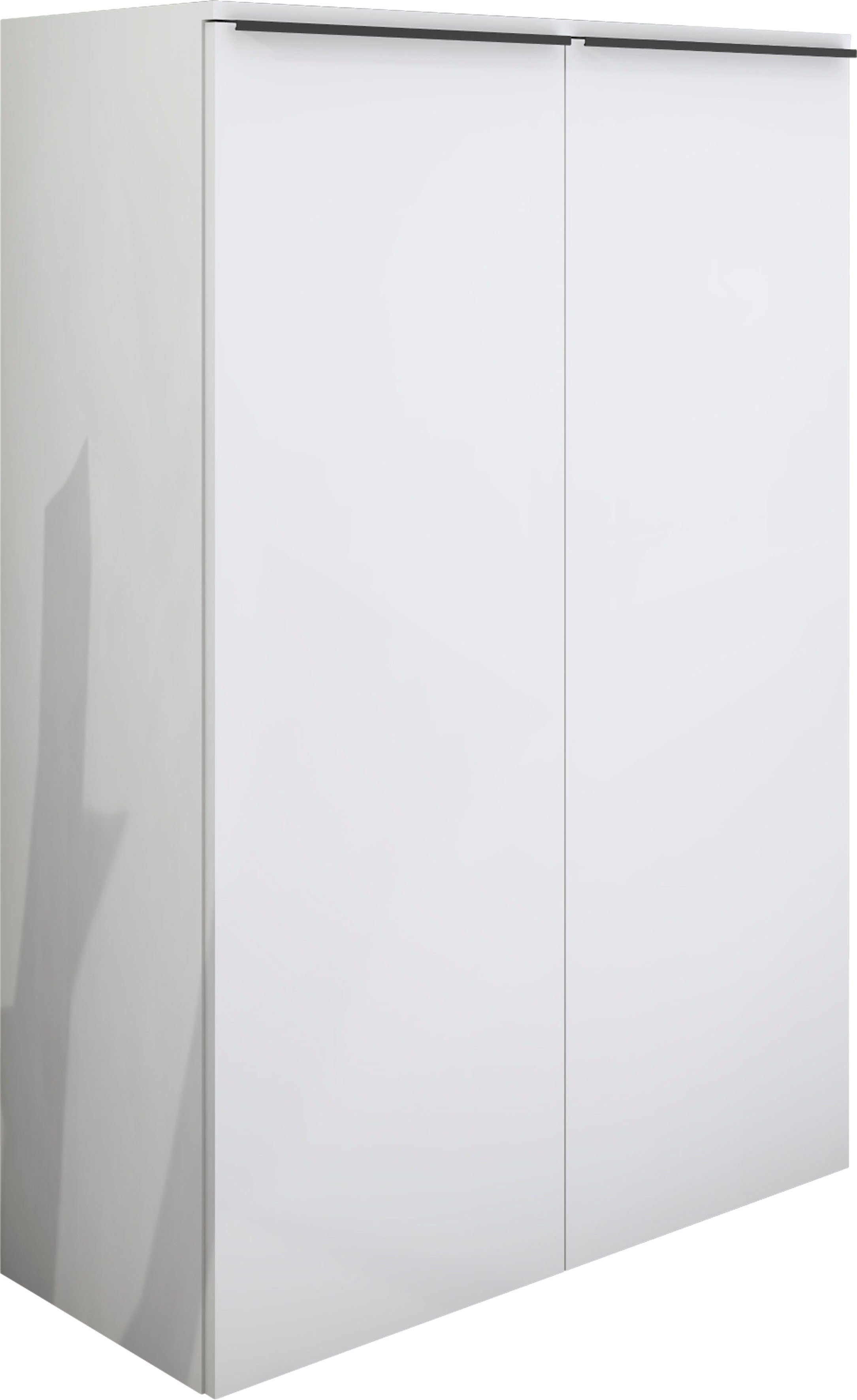 | Tom Aktenschrank Weiß-matt Mehrzweckschrank Möbel 76 cm, Weiß-matt Breite borchardt