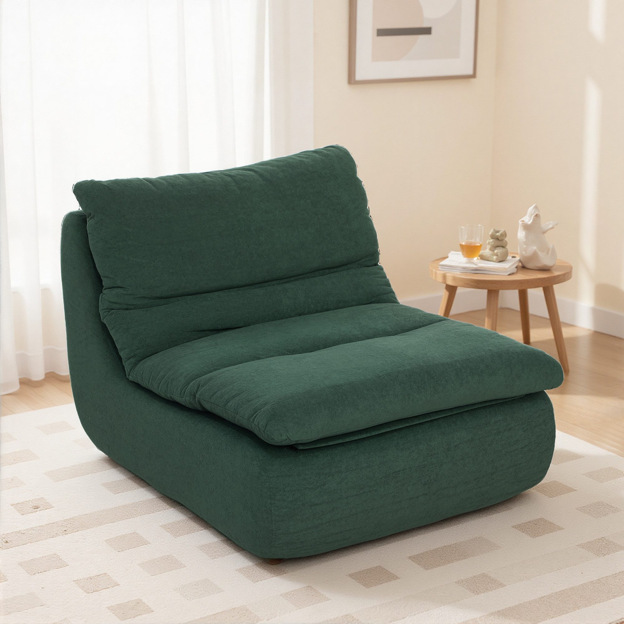 HOMCOM Sitzkissen Bodensofa, Grau günstig online kaufen