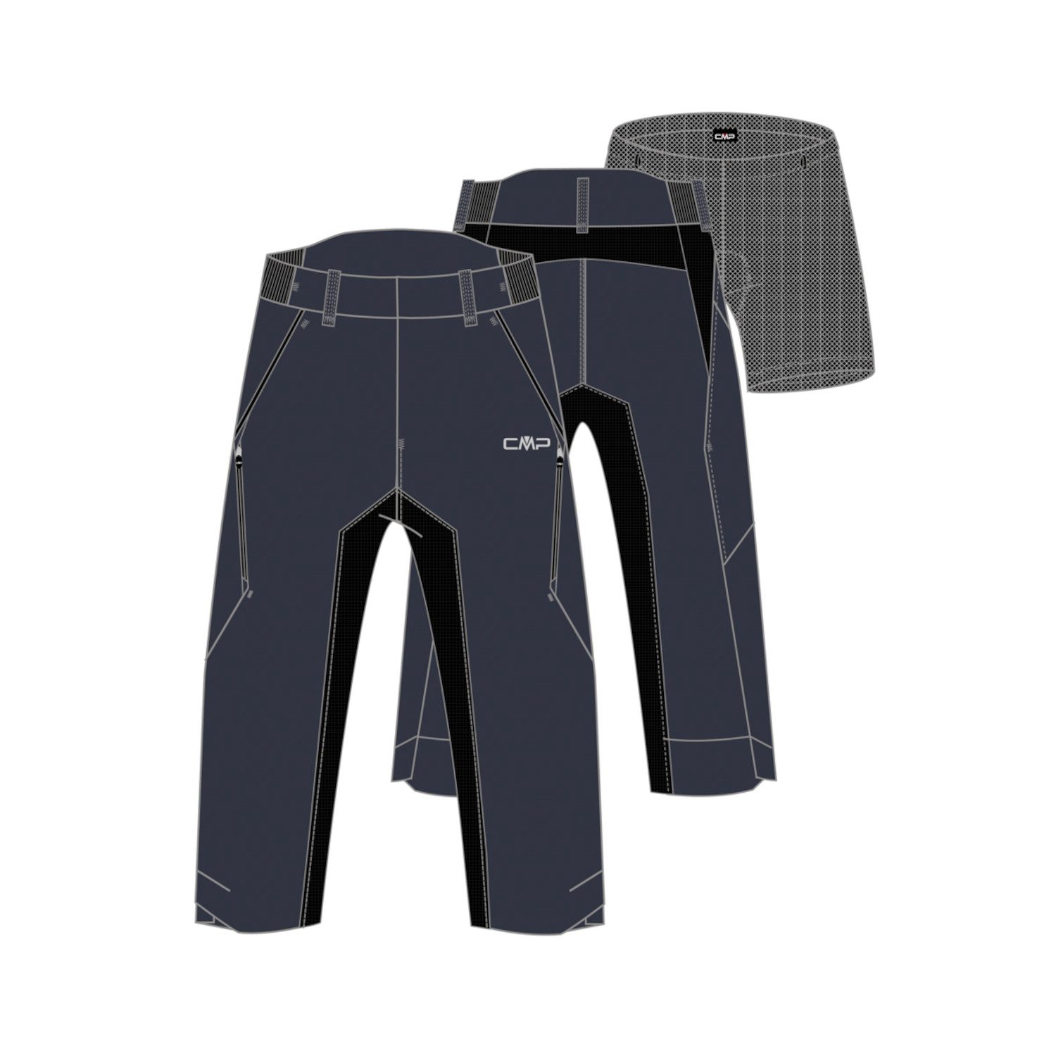 CMP Fahrradhose CMP Damen Radhose Woman günstig online kaufen