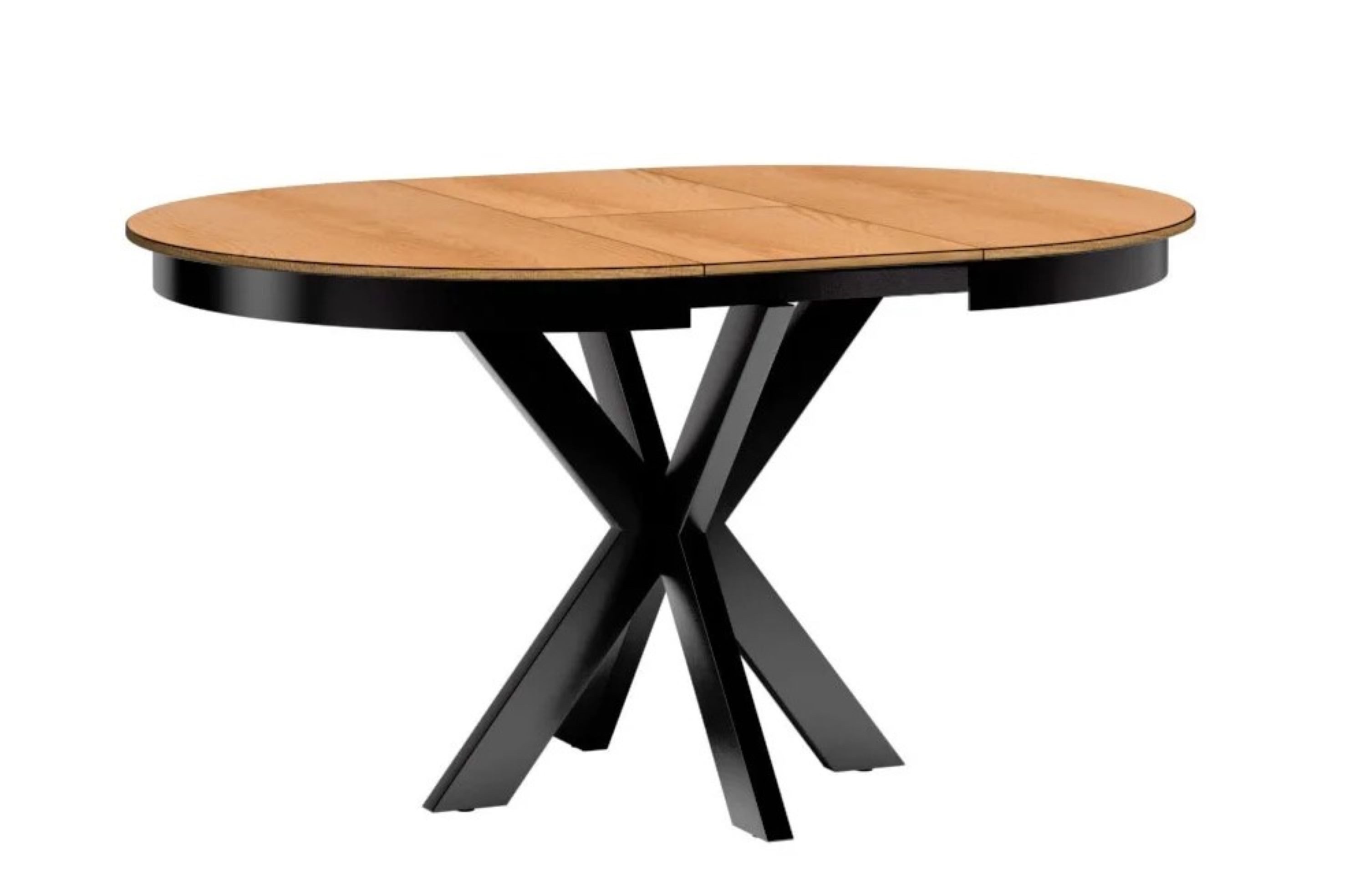 99rooms Esstisch Korti (Esstisch, Tisch), Stilvolles Design mit naturlicher Ausstrahlung, Soft-Close-Funktion