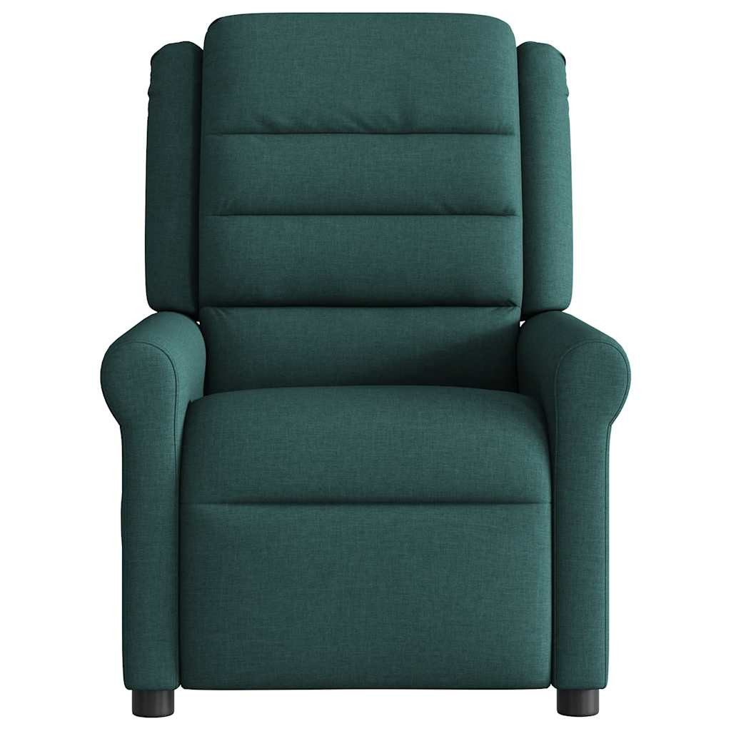 vidaXL Sessel Relaxsessel Dunkelgrün Stoff (1-St) günstig online kaufen