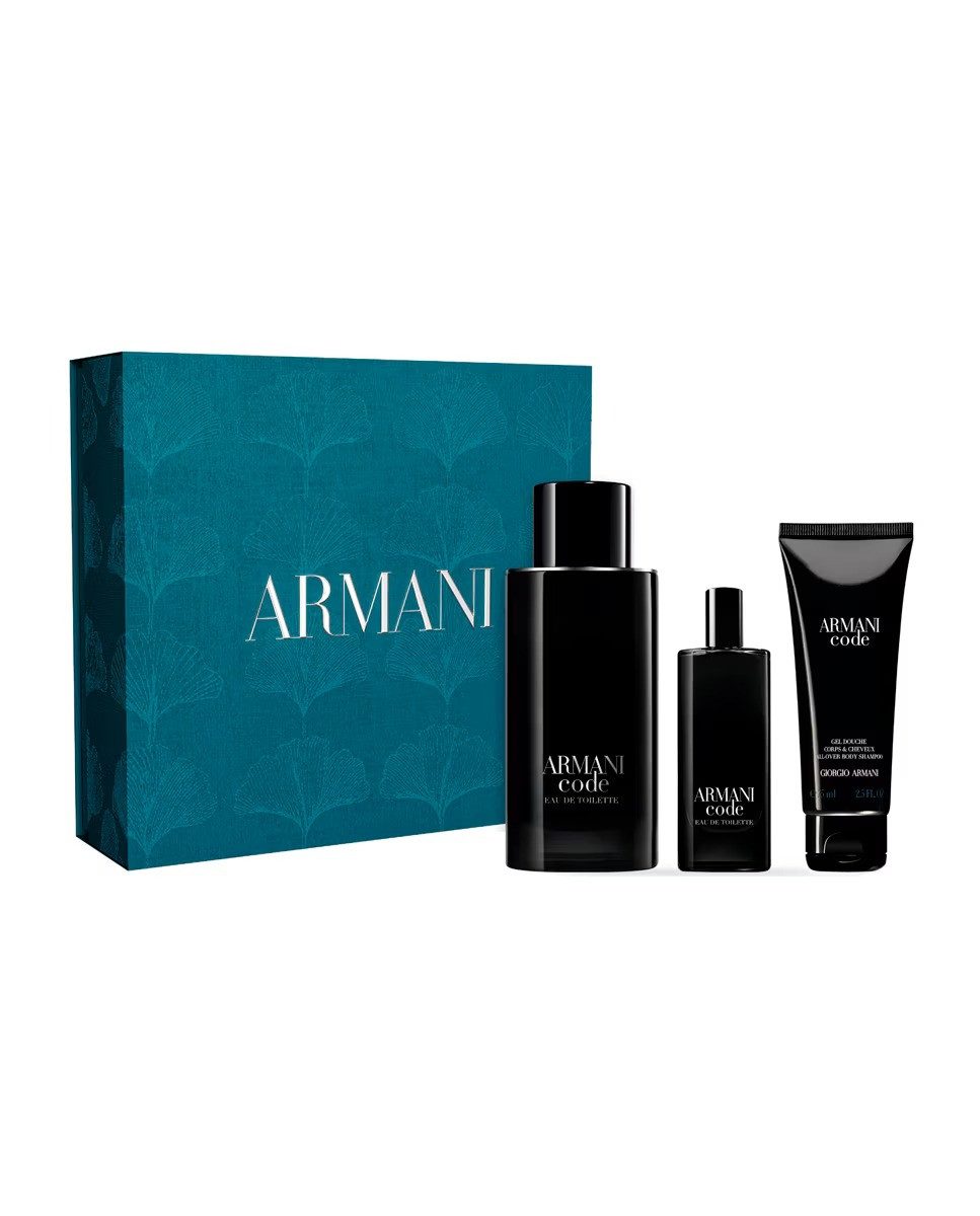 Giorgio Armani Duft-Set Armani Code Edt 125 Vapo+15 Vapo+Sg75 S2