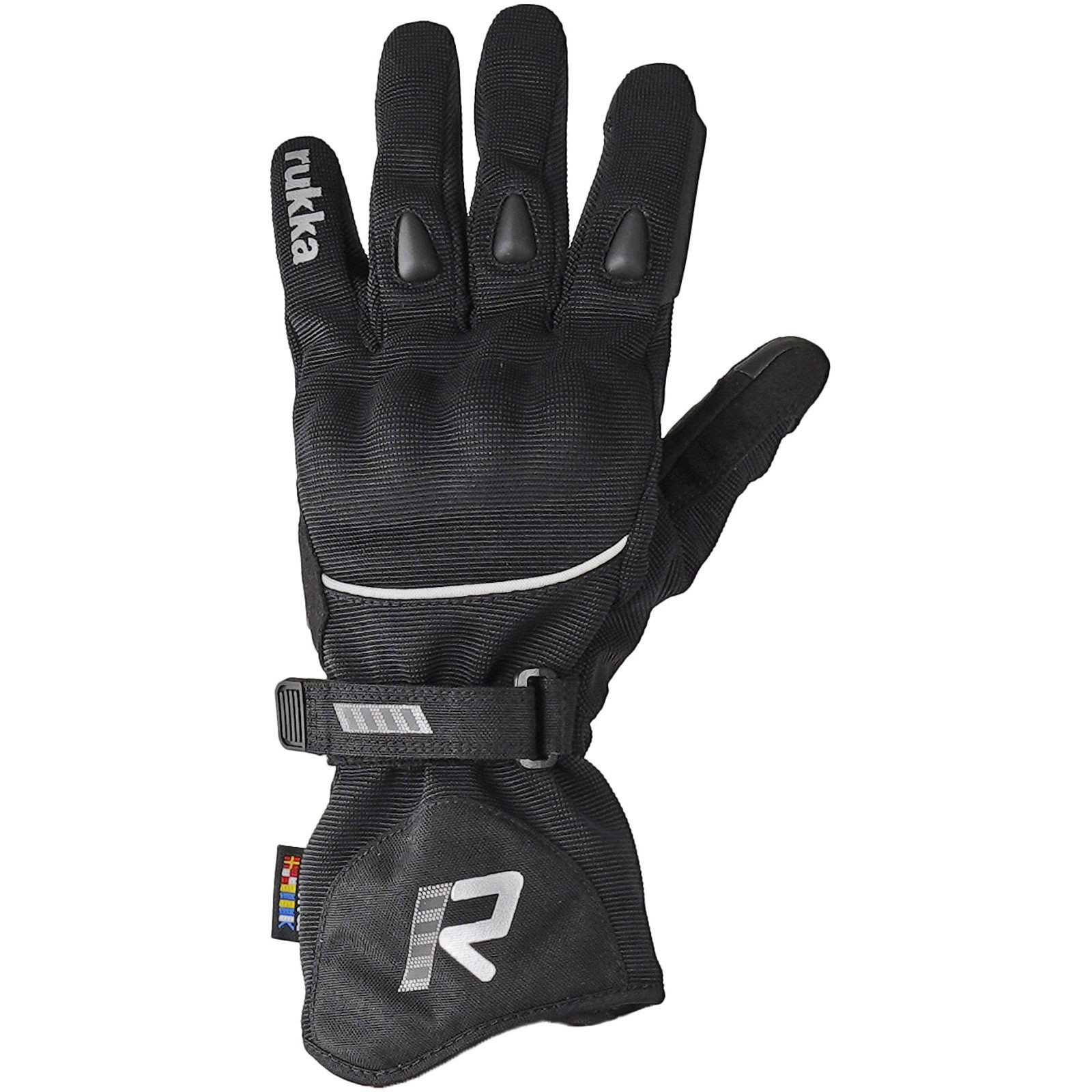 Rukka Motorradhandschuhe Rukka Virve 2.0 Handschuhe Damen schwarz / silber 9