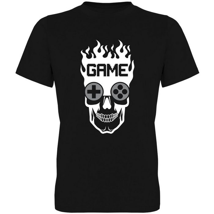 G-graphics T-Shirt Game Skull Herren T-Shirt mit trendigem Frontprint Aufdruck auf der Vorderseite Spruch/Sprüche/Print/Motiv für jung & alt