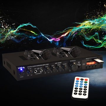 etc-shop Verstärker (HiFi 270 W Verstärker Event Anlage Bluetooth Fernbedienung USB MP3 im)