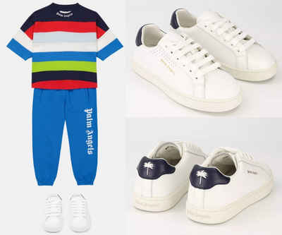 PALM ANGELS Palm Angels Kids Unisex Girls Boys Leather Tennis Кросівкиs Взуття Shoe Кросівки