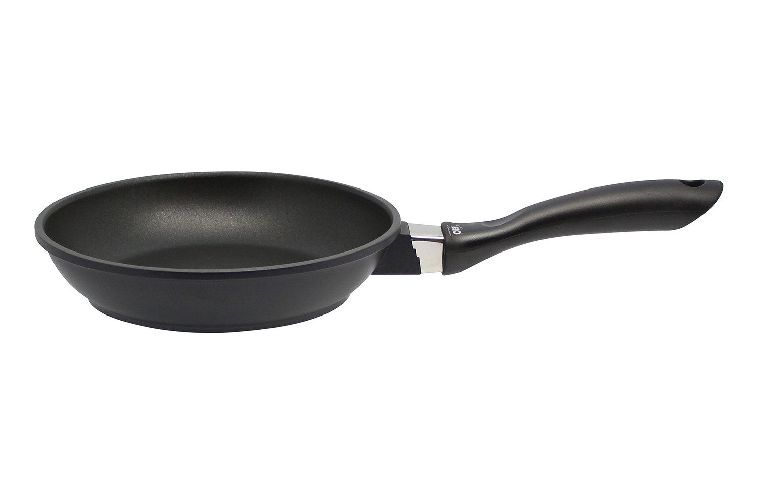Elo Bratpfanne ALUCAST, Ø 20 cm, Schwarz, Kunststoffgriff, Aluminiumguss, Antihaftbeschichtet, für alle Herdarten geeignet