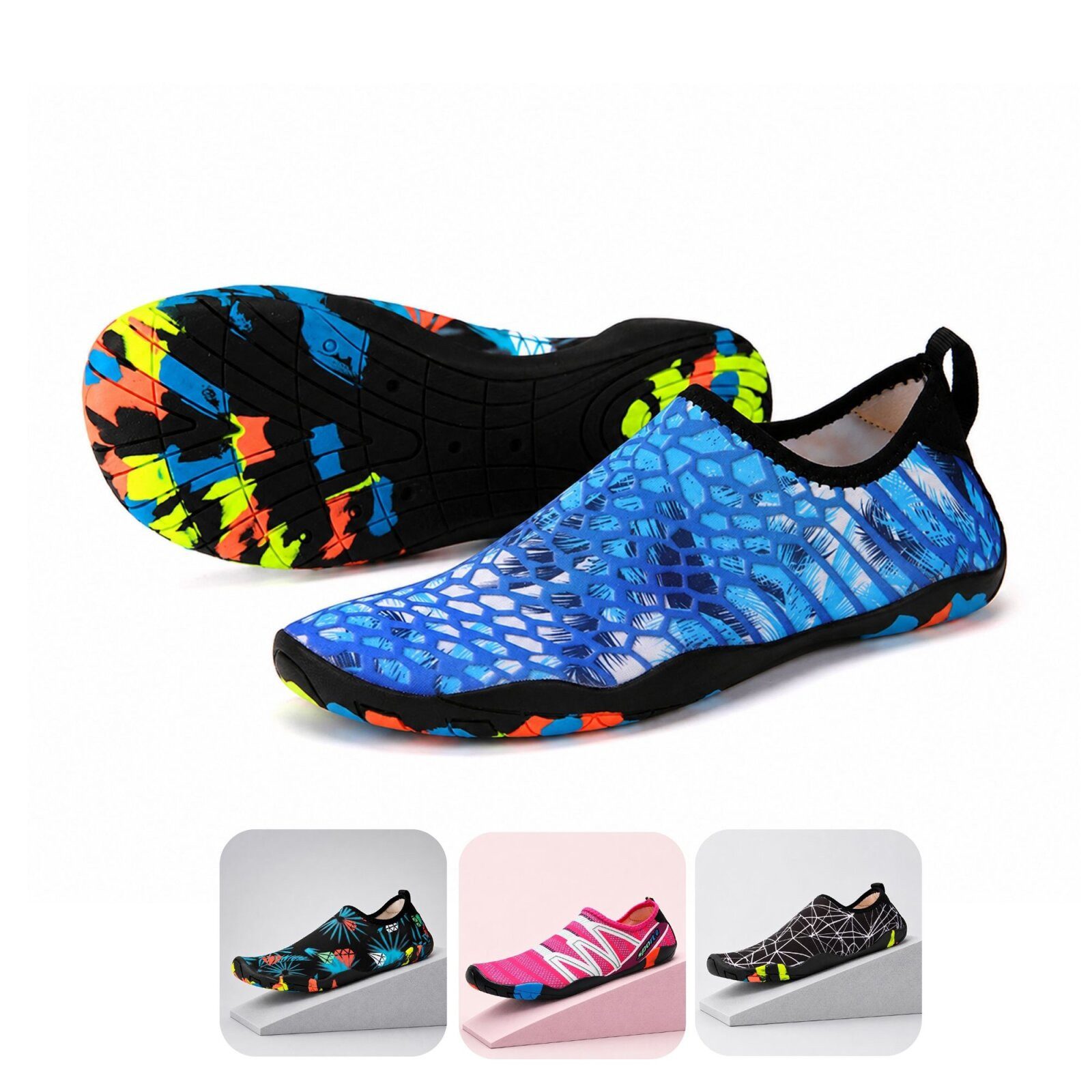 DOTALES Aqualite Barfuß-Wasserschuhe, Badeschuhe Damen & Herren Aquaschuh Minimalschuhe