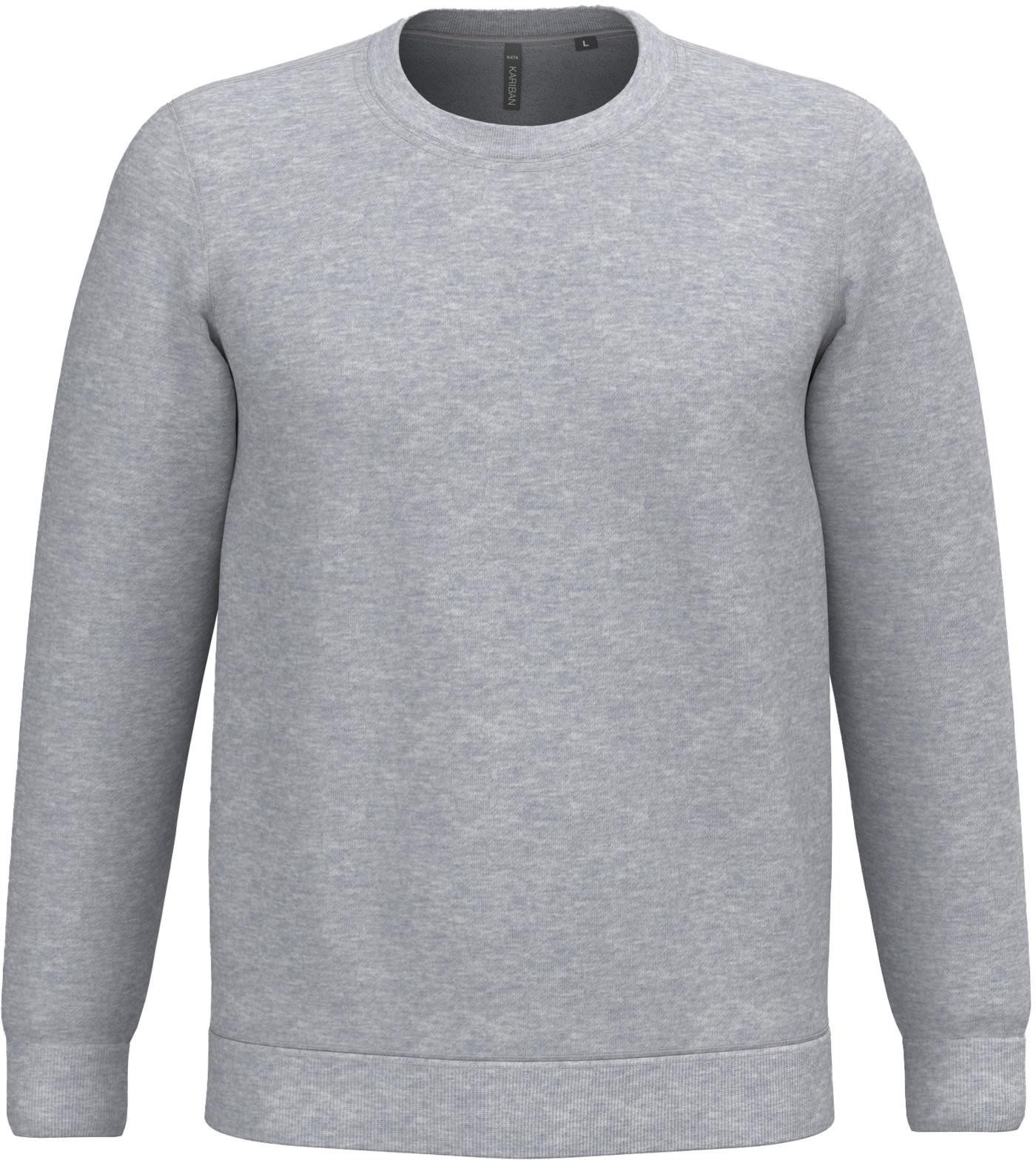 Sweatshirt Herren Sweatshirt mit Rundhalsausschnitt