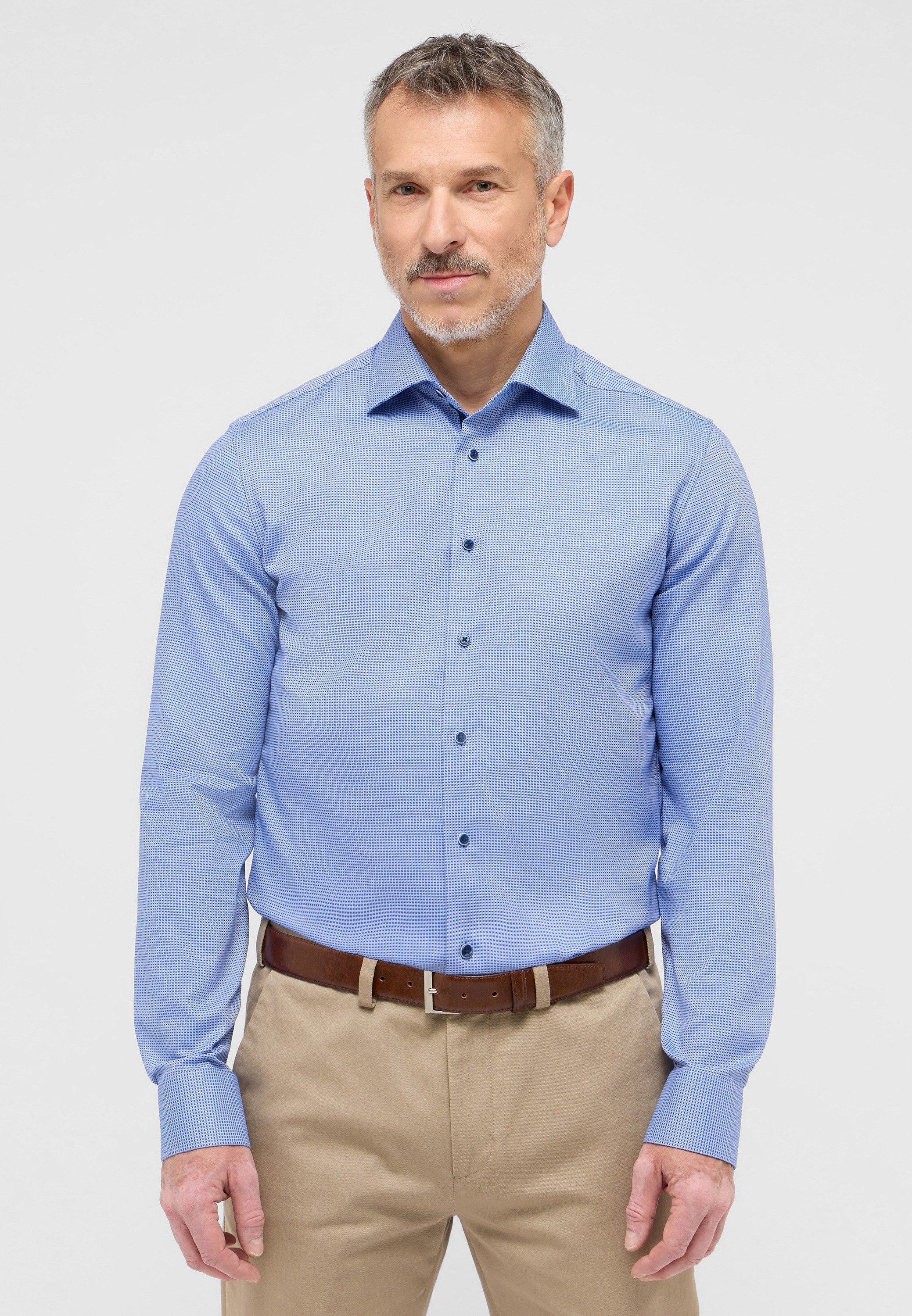 Eterna Langarmhemd SLIM FIT NON IRON günstig online kaufen