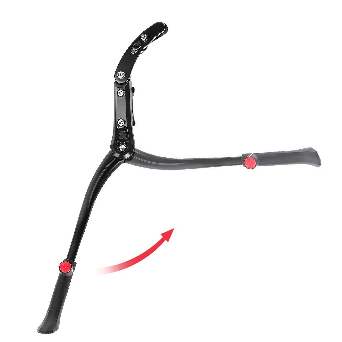 MidGard Fahrradständer Fahrrad Seitenständer Ständer Aluminium einstellbar 24,26,27,28 Zoll