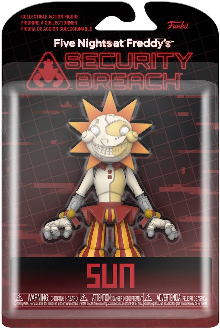 Spielfigur Five Night at Freddy's Security Breach - Sun Vynl