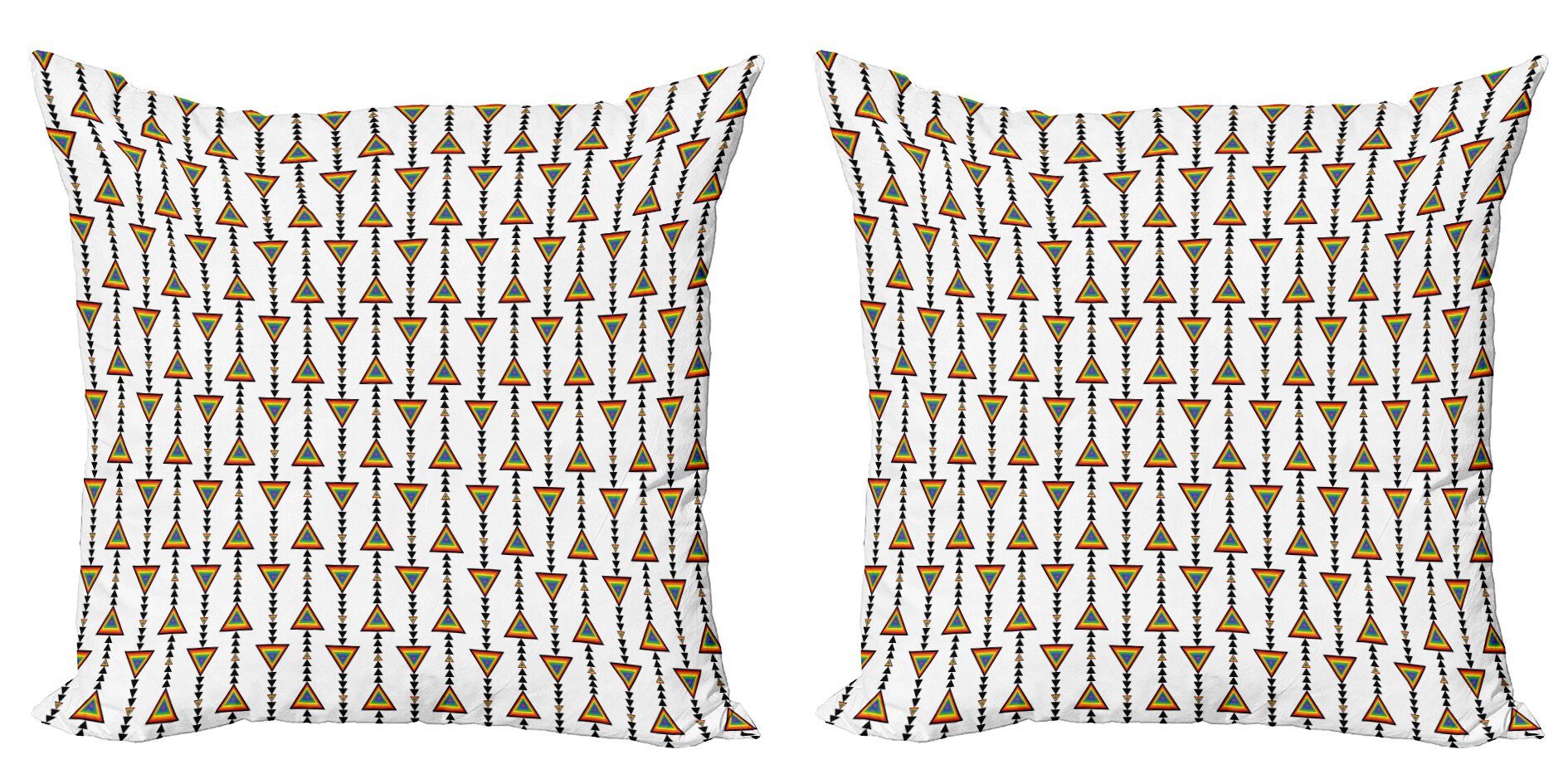 Kissenbezüge Modern Accent Doppelseitiger Digitaldruck, Abakuhaus (2 Stück), Stammes amerikanische Arrows