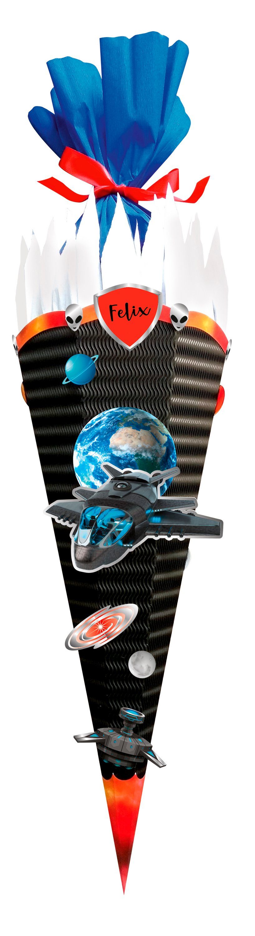 URSUS Schultüte Schultüten-Bastelset 'Spaceship'